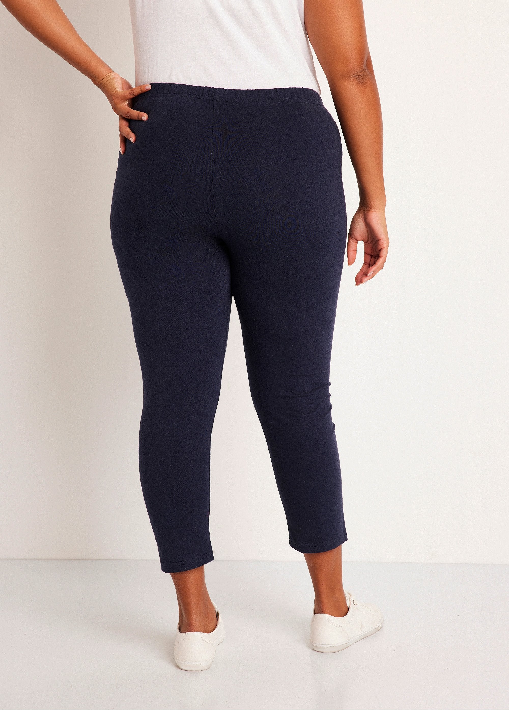 Leggings_corti_tinta_unita_con_elastico_in_vita_Marino_DO1_curvy
