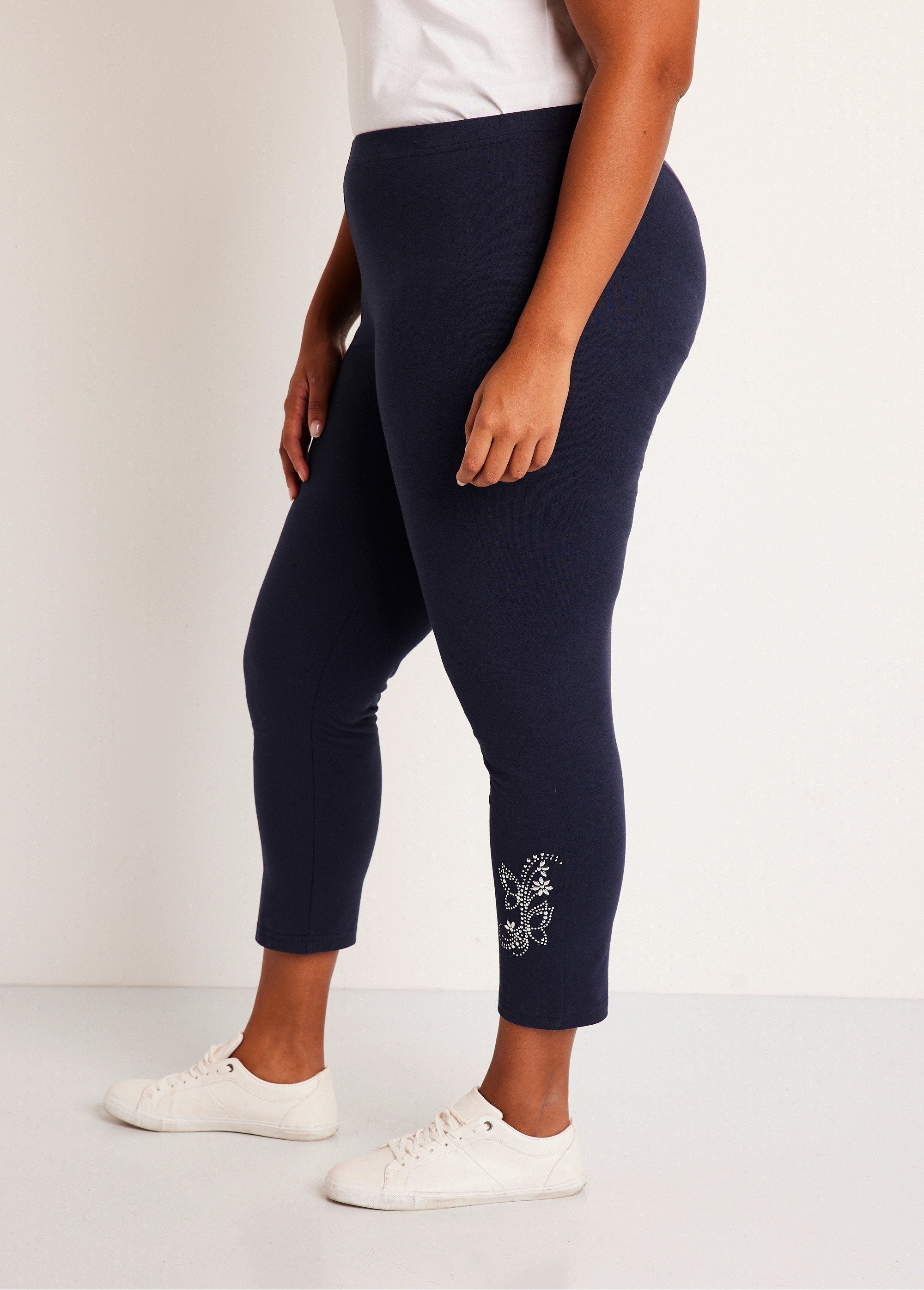 Leggings_corti_tinta_unita_con_elastico_in_vita_Marino_DR1_curvy