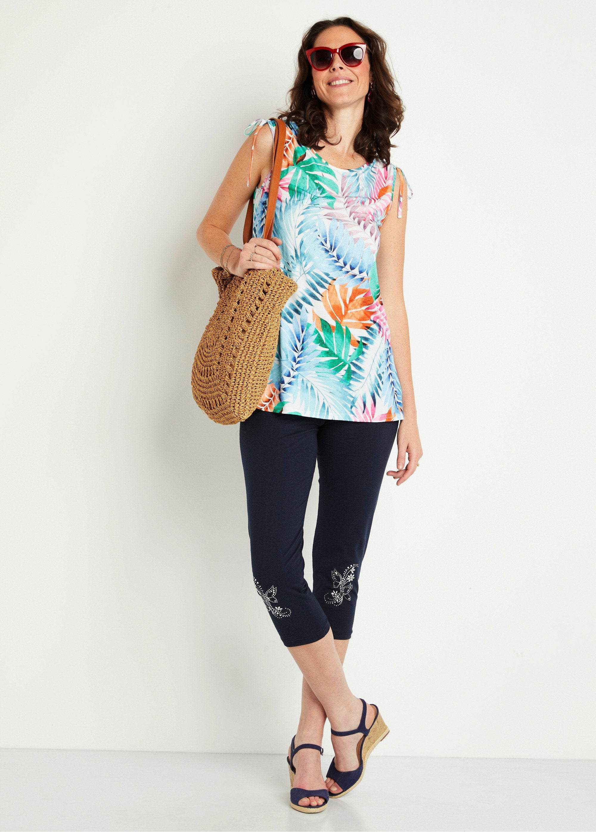 Leggings_corti_tinta_unita_con_elastico_in_vita_Marino_SF1_slim