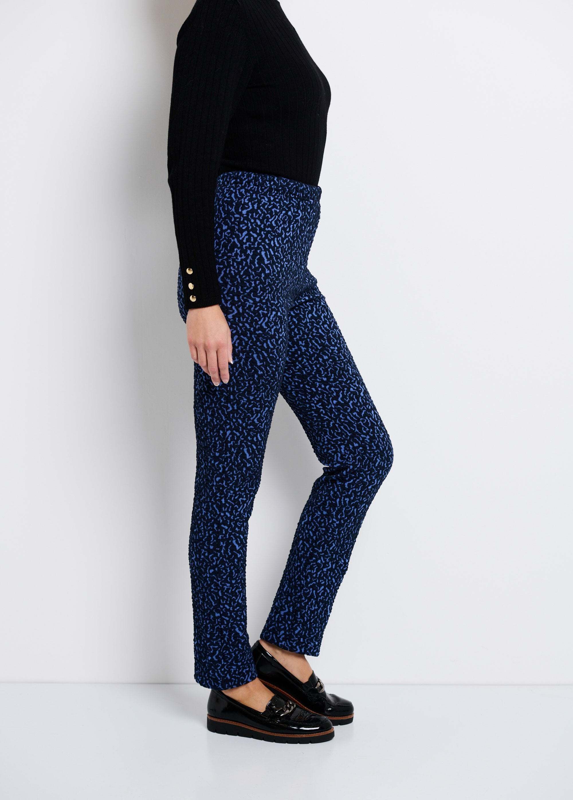 Leggings_elasticizzati_in_vita,_tinta_unita_o_bicolore_Bleu_et_indigo_DR1_slim
