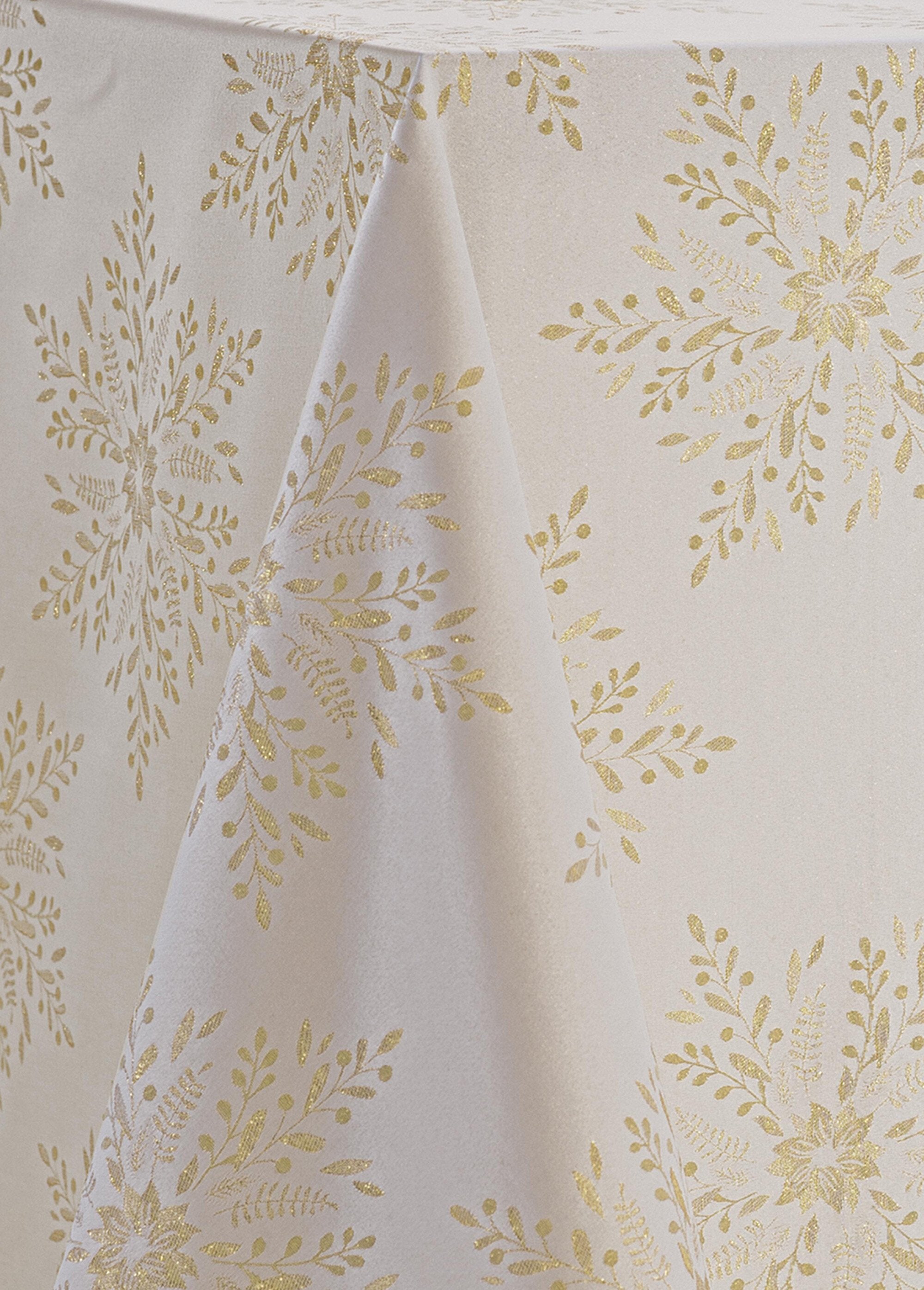 Tovaglia_da_festa_con_motivo_a_fiocchi_di_neve_metallici_Ivoire_et_jaune_DE1_slim