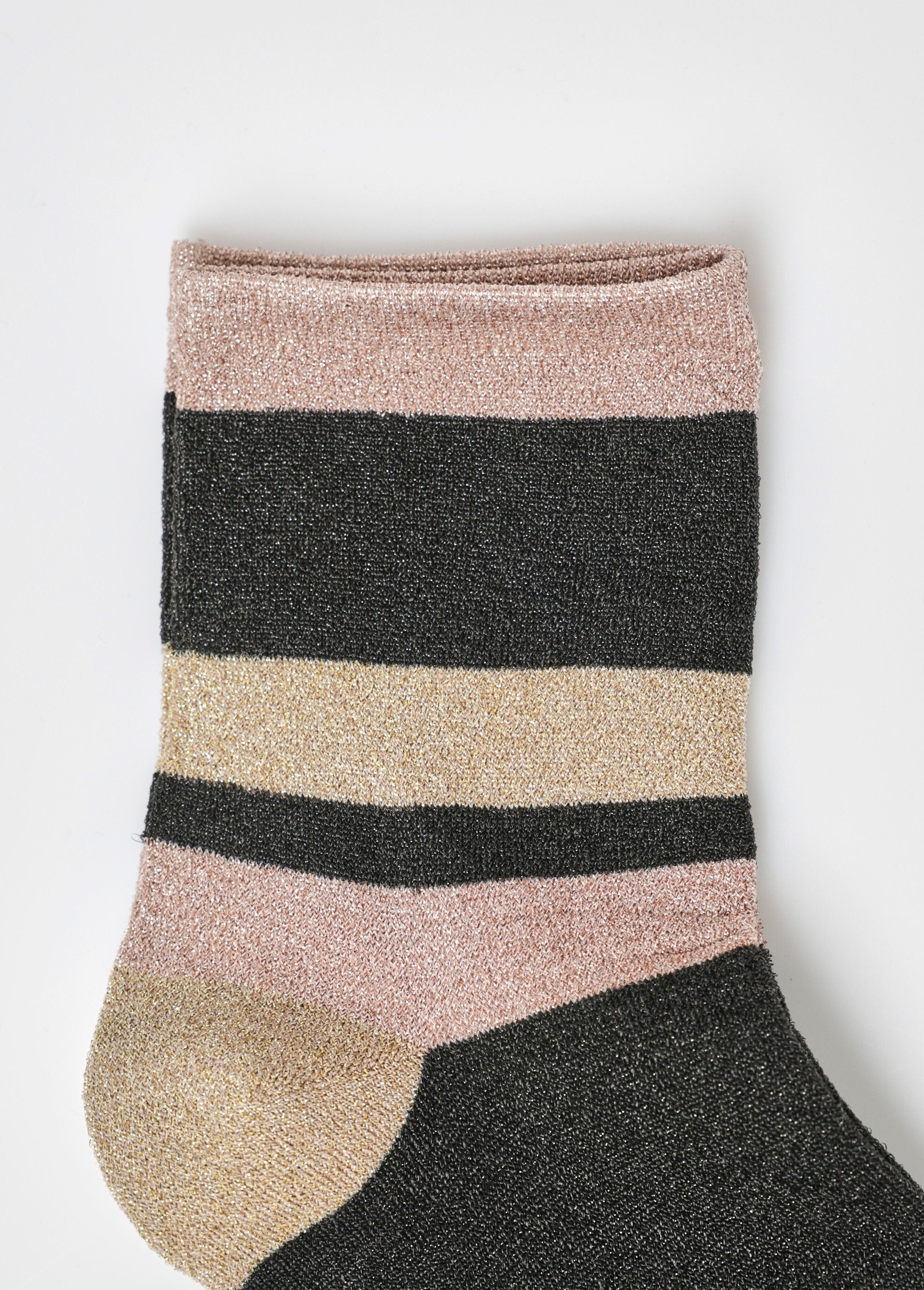 Set_di_2_calzini_Line,_metallizzati_Noir_DE2_slim