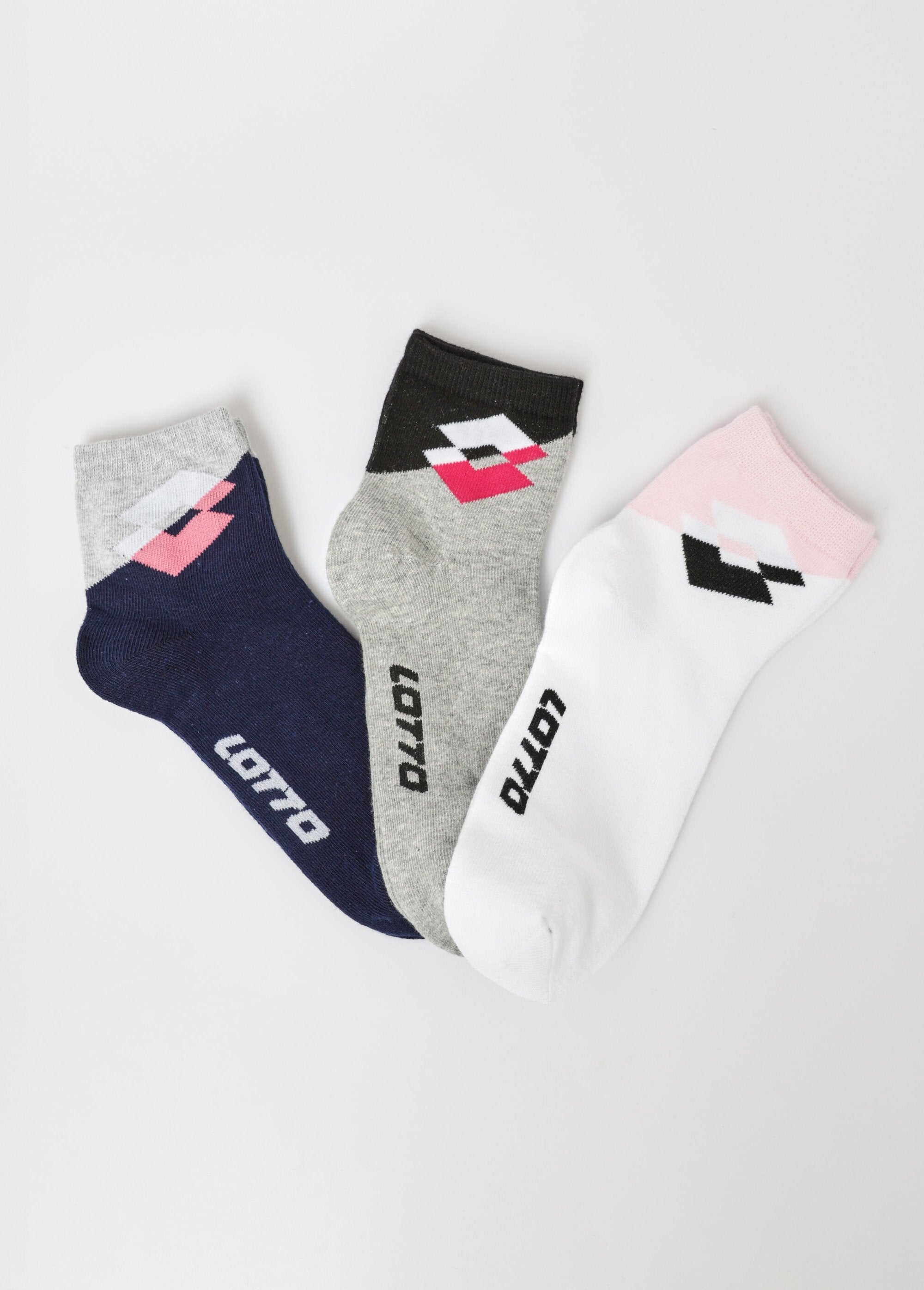 Confezione_di_3_calzini_colorati_con_logo,_assortiti_Assortis_bleu_FA1_slim