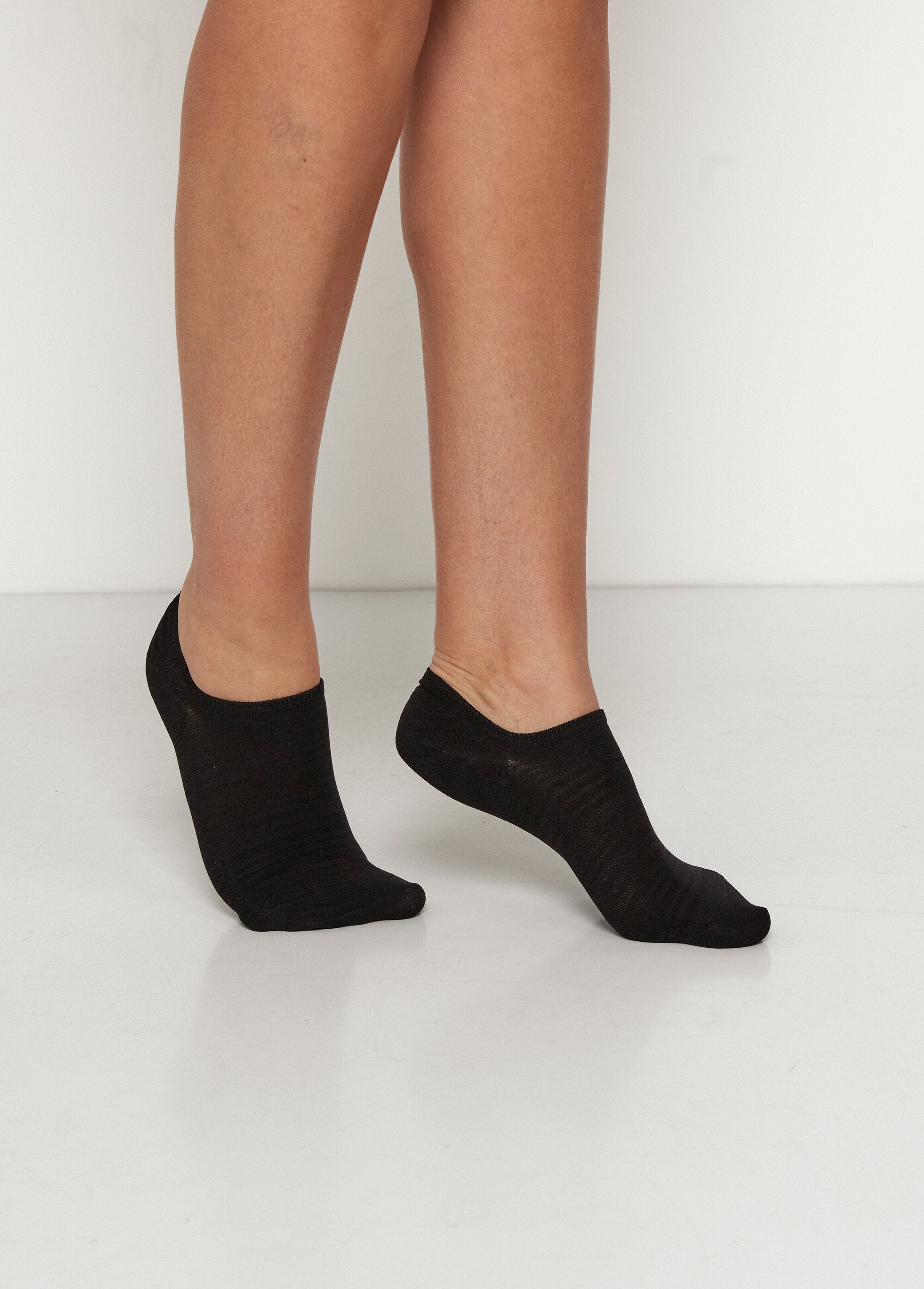 Set_di_3_calze_invisibili_in_microfibra,_scure_Assortis_blanc__DE1_slim