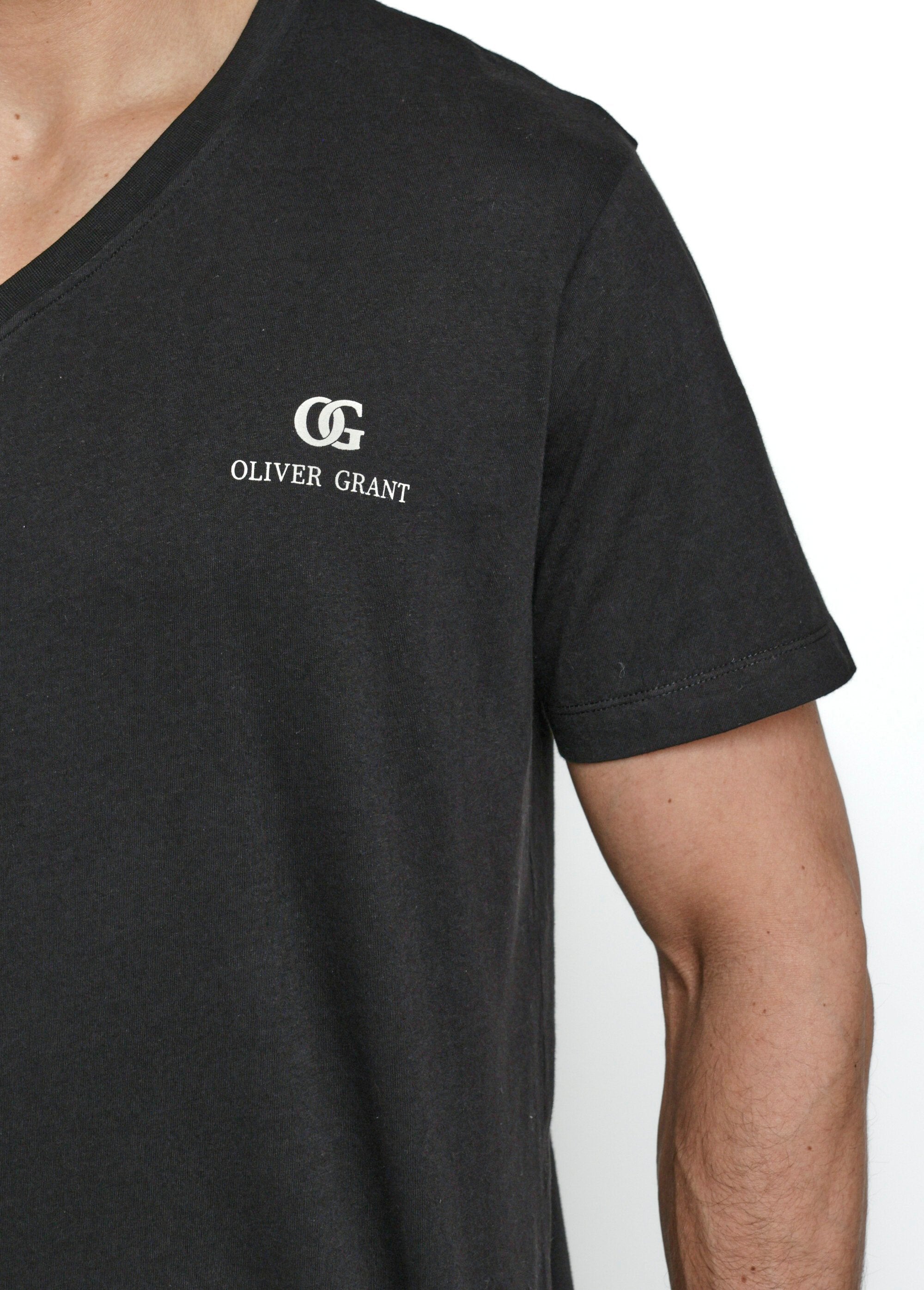 T-shirt_scure_a_maniche_corte_con_scollo_a_V_Noir_DE1_slim