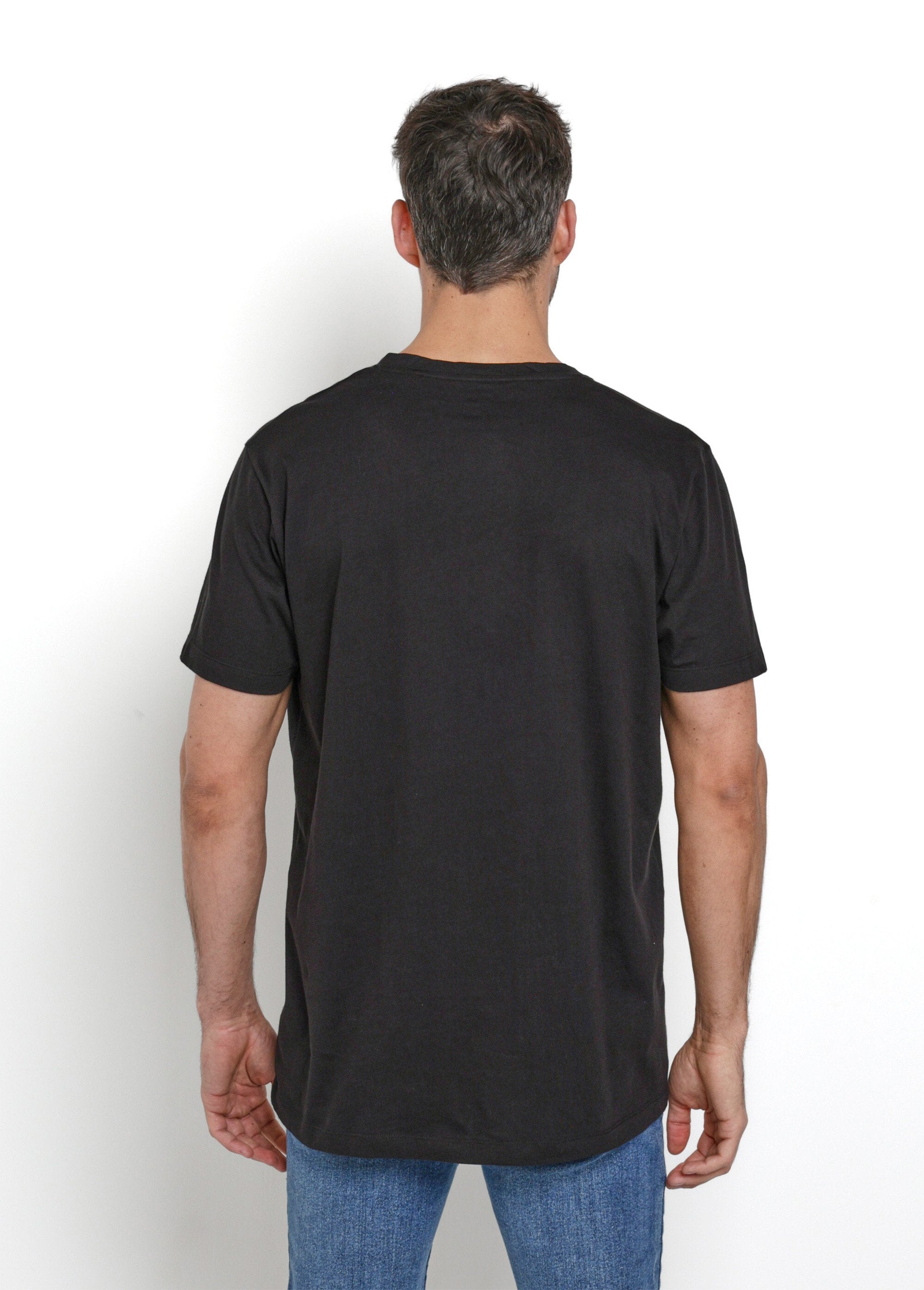 T-shirt_scure_a_maniche_corte_con_scollo_a_V_Noir_DO1_slim