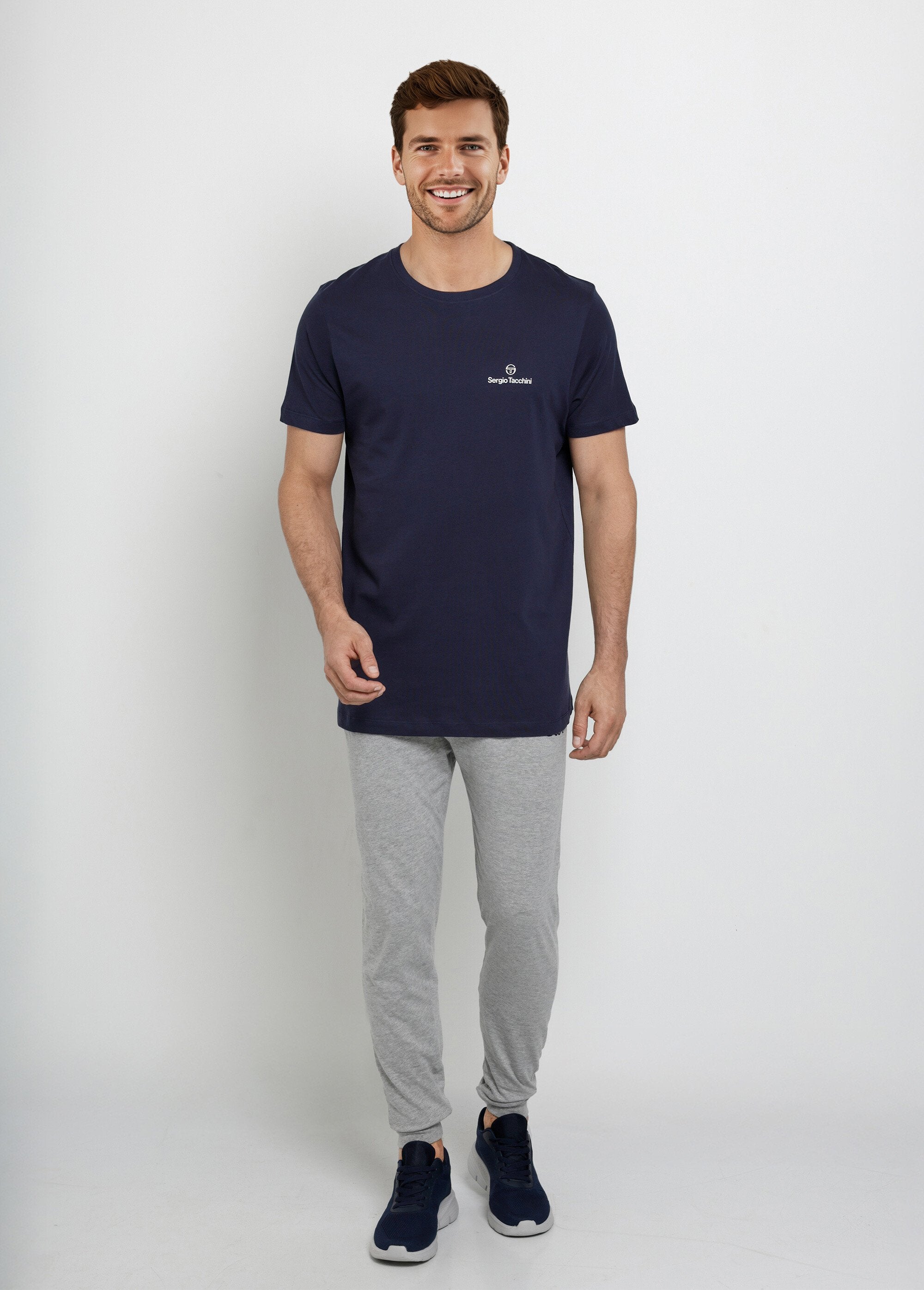 T-shirt_con_scollo_rotondo,_maniche_corte,_scura_Marine_SF1_slim