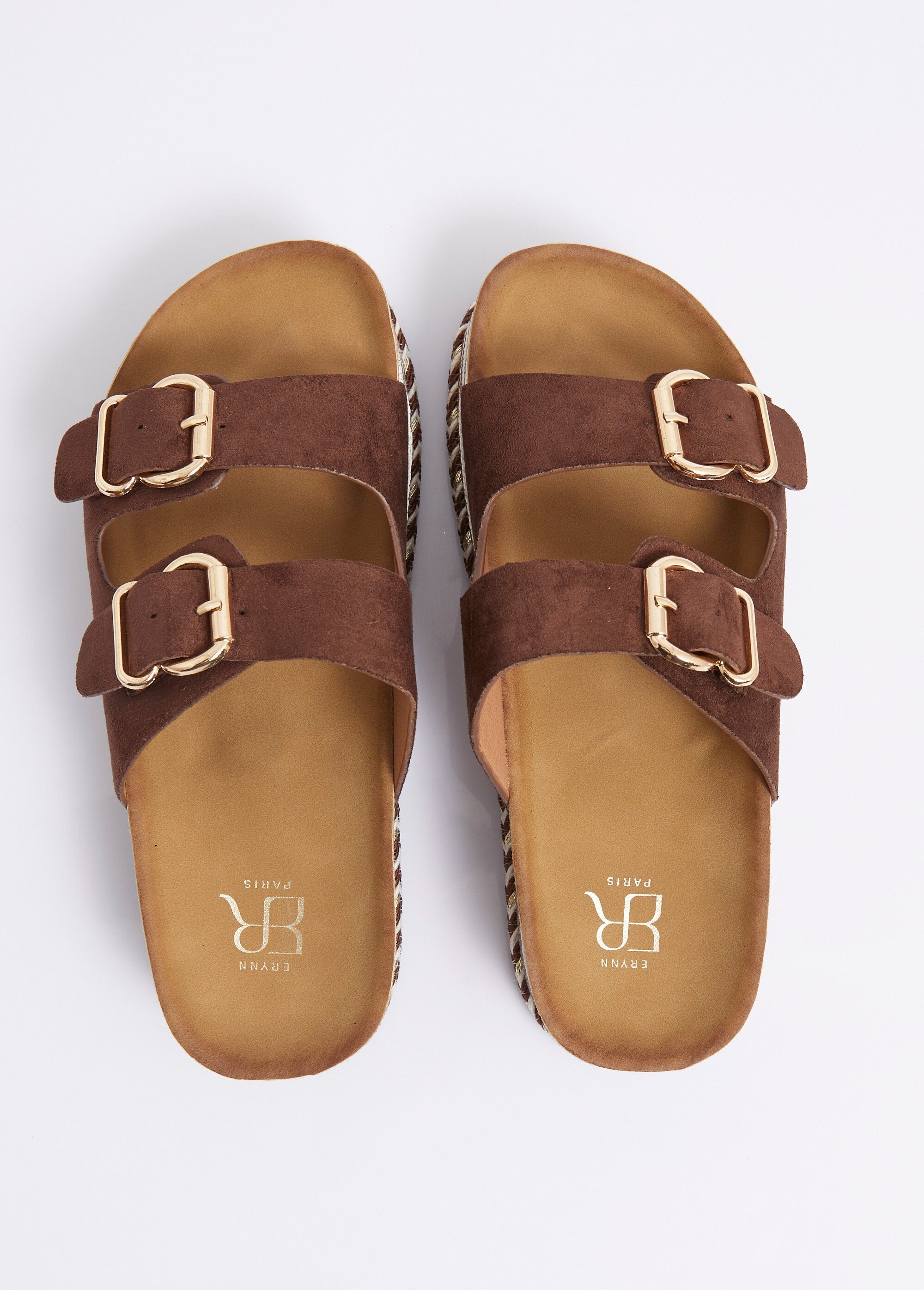 Mules_con_fibbia,_suola_con_plateau_Marron_OV1_slim