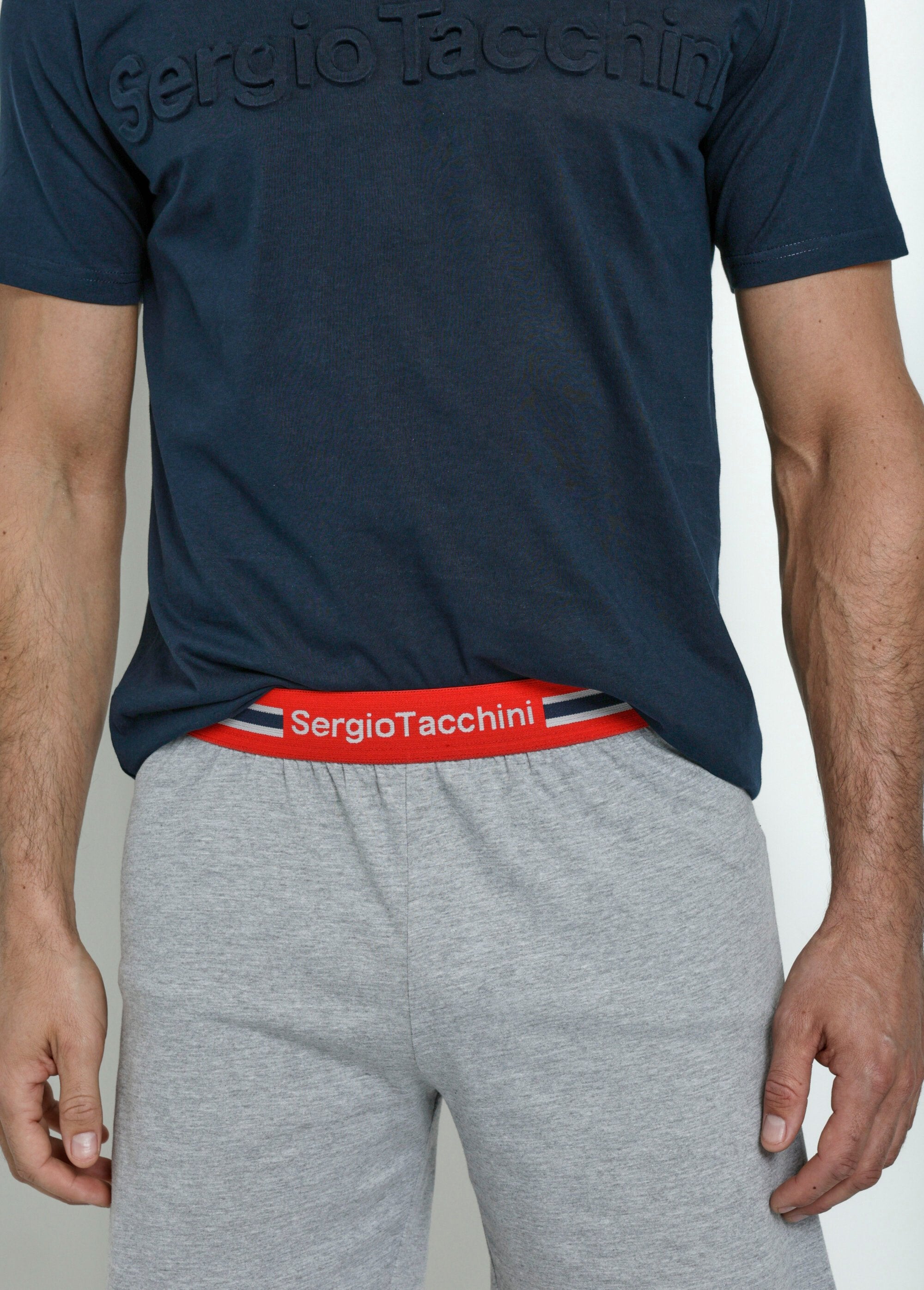 Pantaloncini_da_pigiama_in_cotone_con_logo_3D,_tema_scuro_Marine_DE1_slim