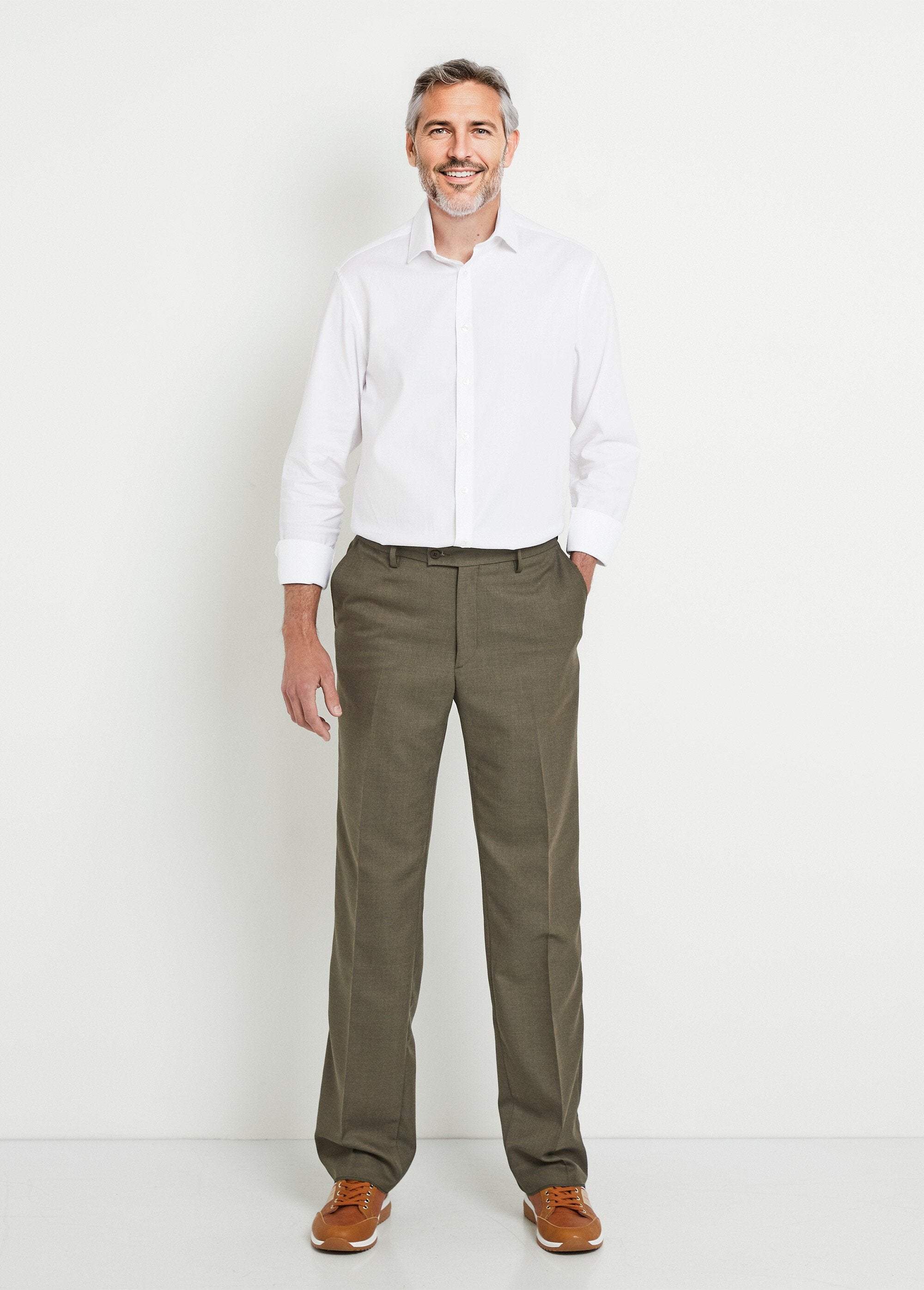 Pantaloni_con_cintura_invisibile_regolabile_in_vita_in_tessuto_twill_di_lana_Kaki_SF1_slim