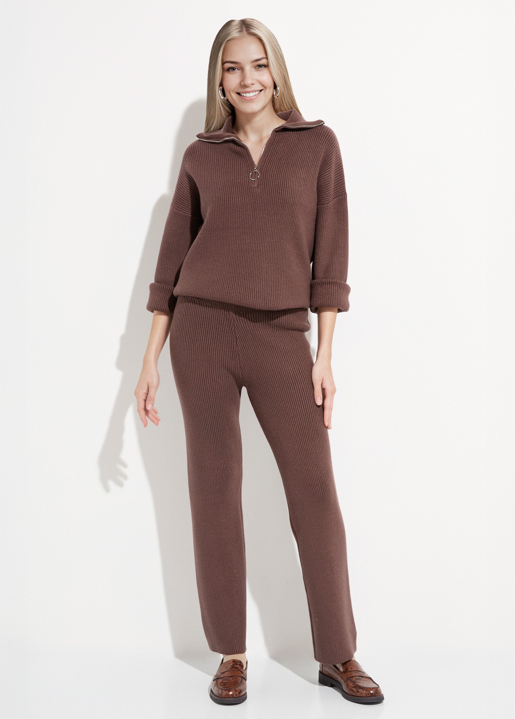 Comodi_pantaloni_a_maglia_grossa_Chocolat_SF1_slim