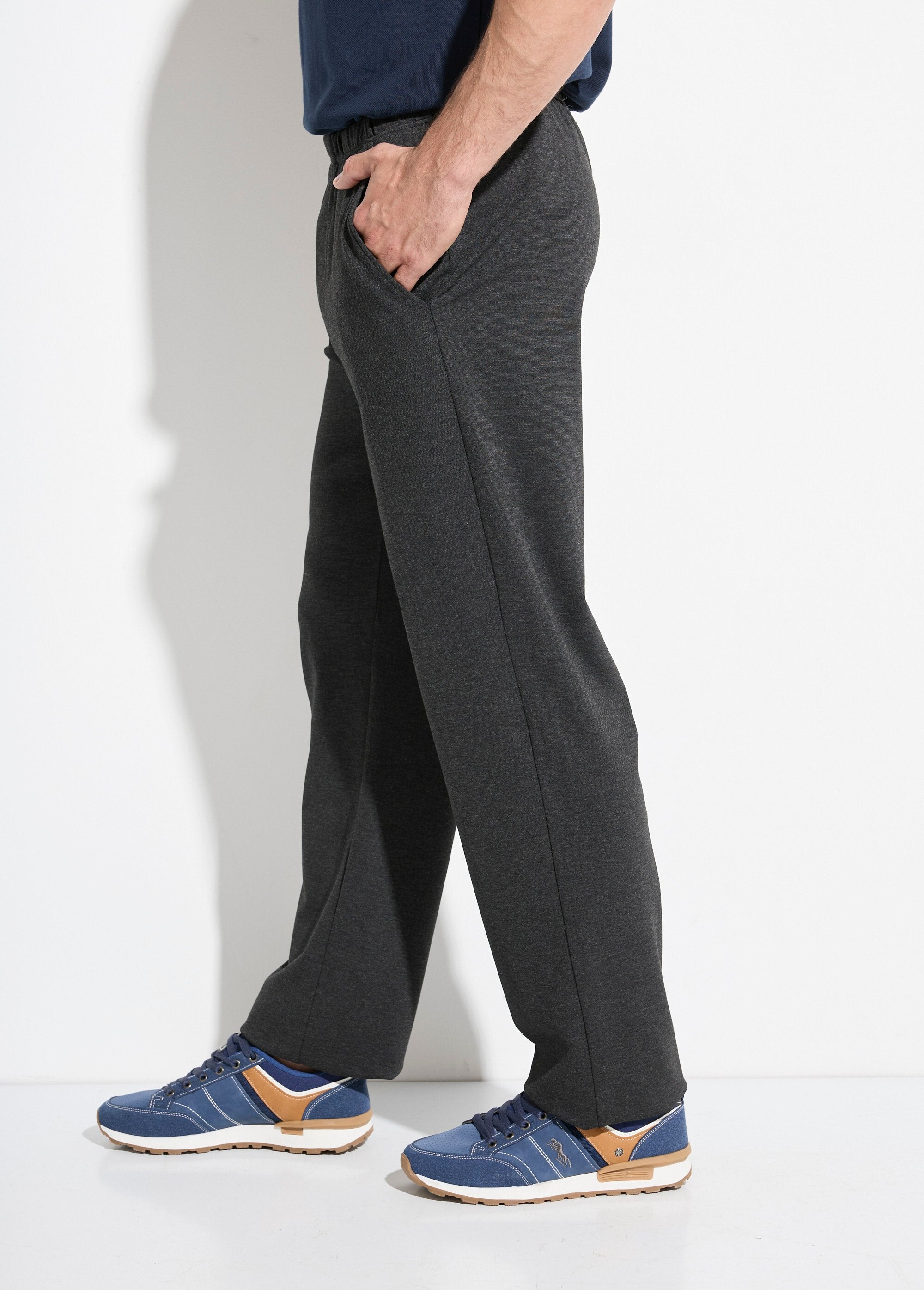 Pantaloni_a_gamba_dritta_con_elastico_in_vita_in_tessuto_elasticizzato_Anthracite_DR1_slim
