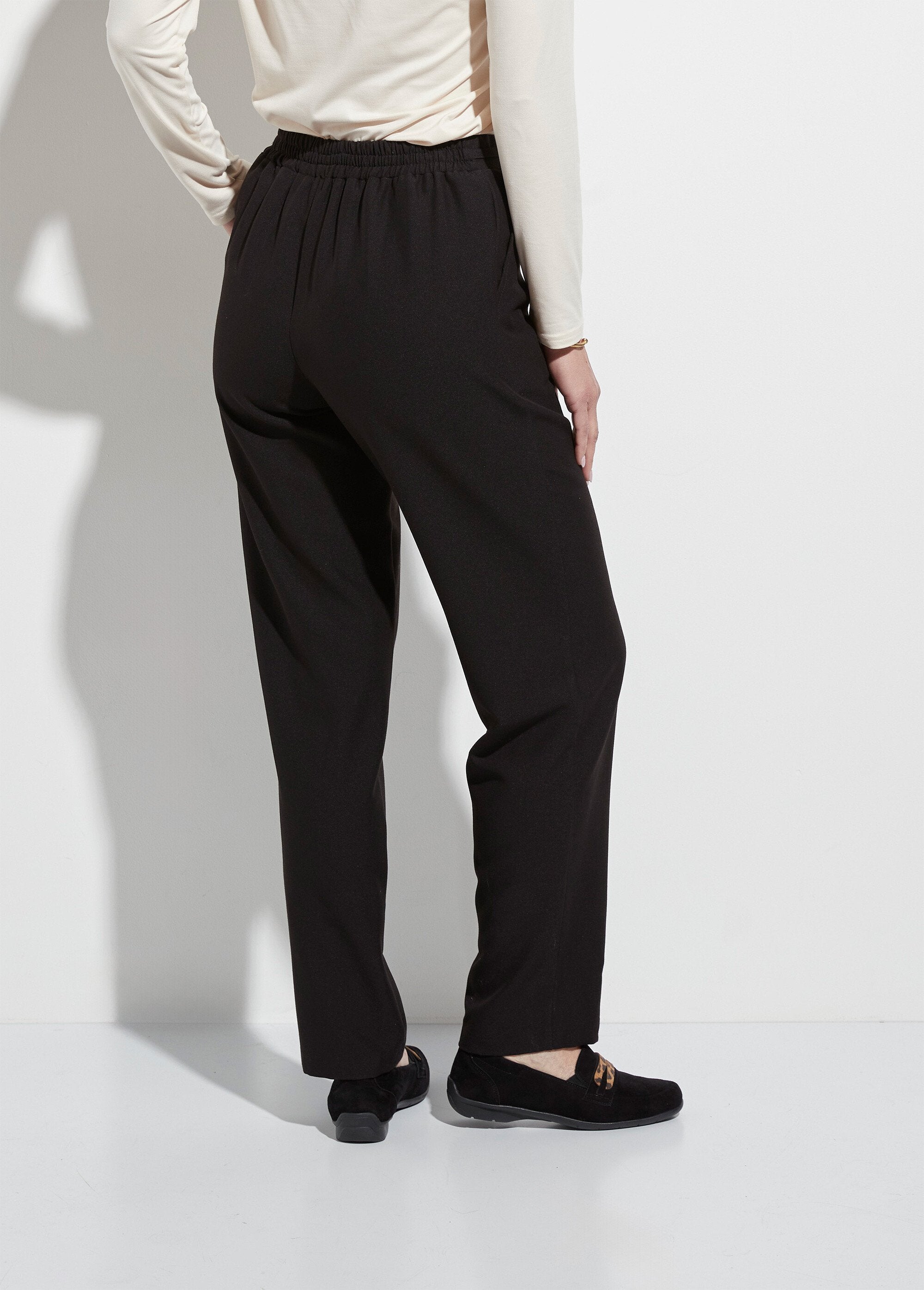 Pantaloni_a_gamba_dritta_con_elastico_a_3/4_in_vita_Noir_DO1_slim