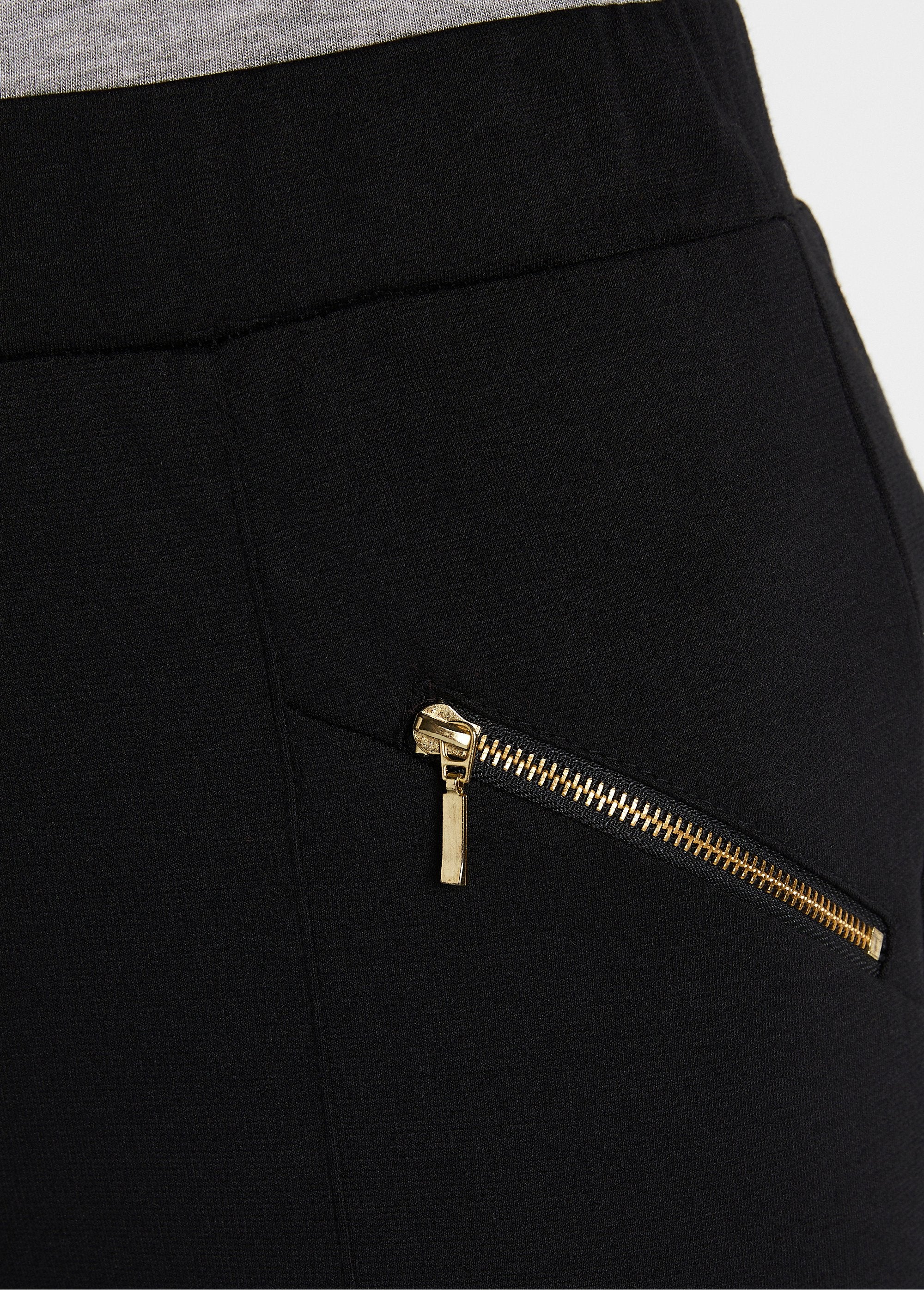 Pantaloni_a_gamba_dritta_con_elastico_in_vita_in_maglia_di_Milano_NERO_DE1_slim