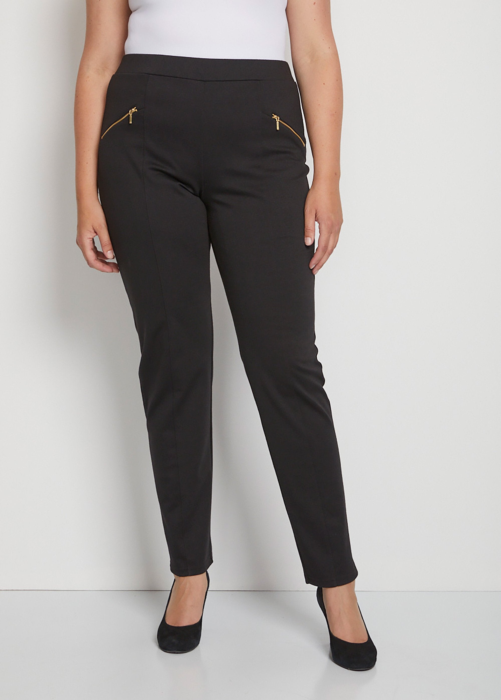 Pantaloni_a_gamba_dritta_con_elastico_in_vita_in_maglia_di_Milano_NERO_FA1_curvy