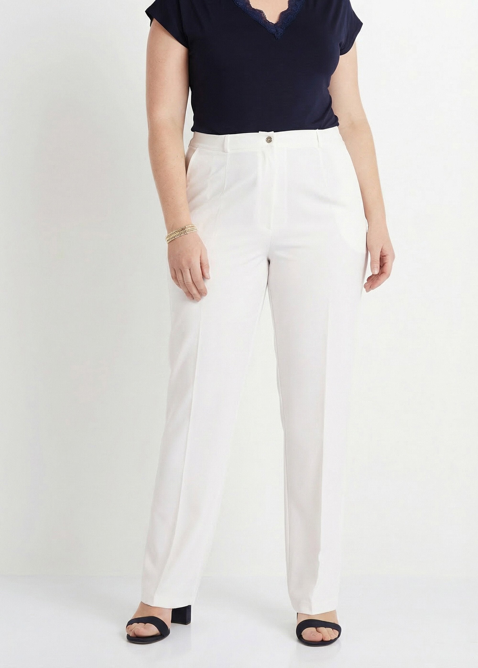 Pantaloni_tinta_unita_a_gamba_dritta_con_vita_semi-elasticizzata_BIANCO_FA1_curvy