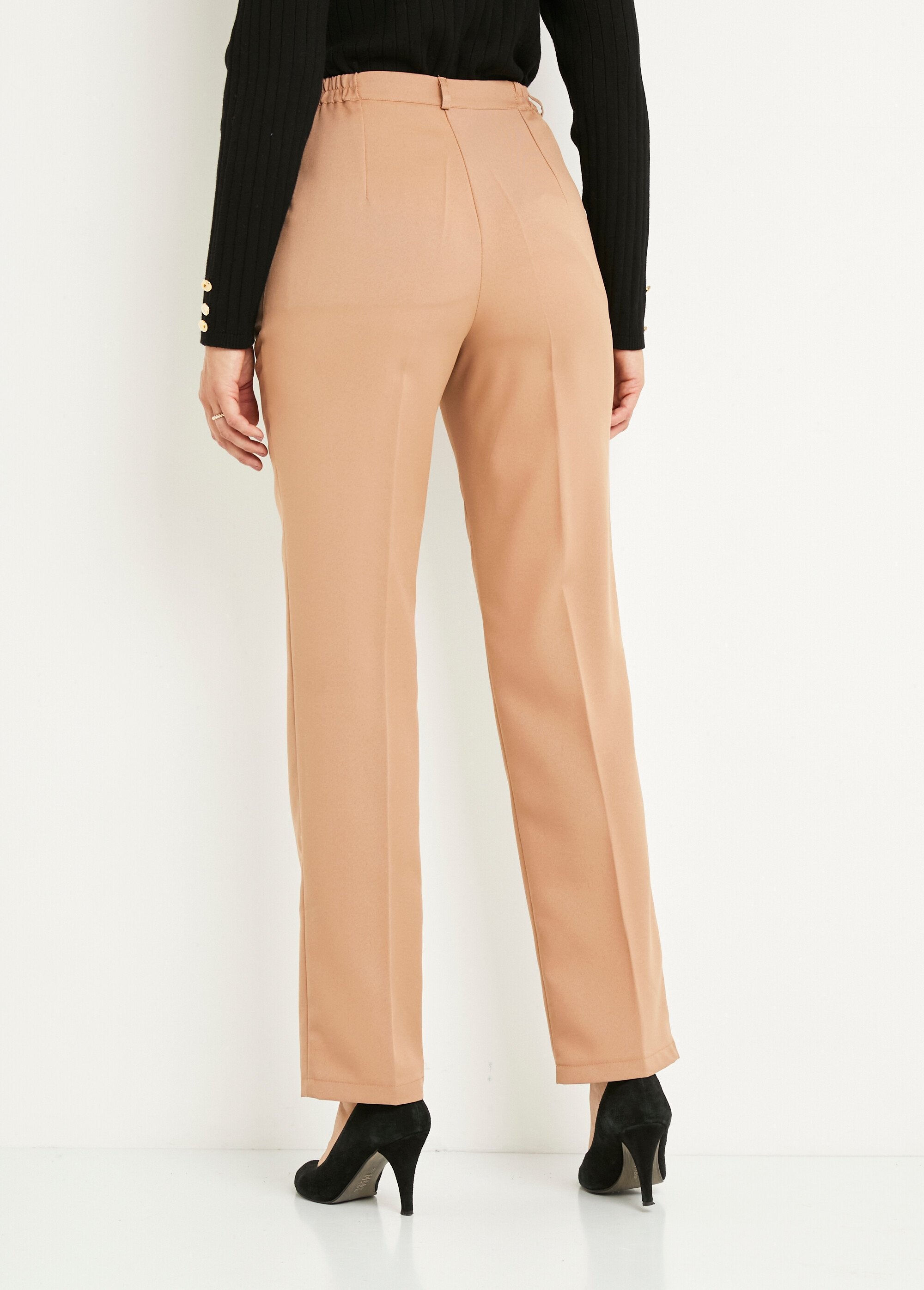 Pantaloni_tinta_unita_a_gamba_dritta_con_vita_semi-elasticizzata_Beige_DO1_slim