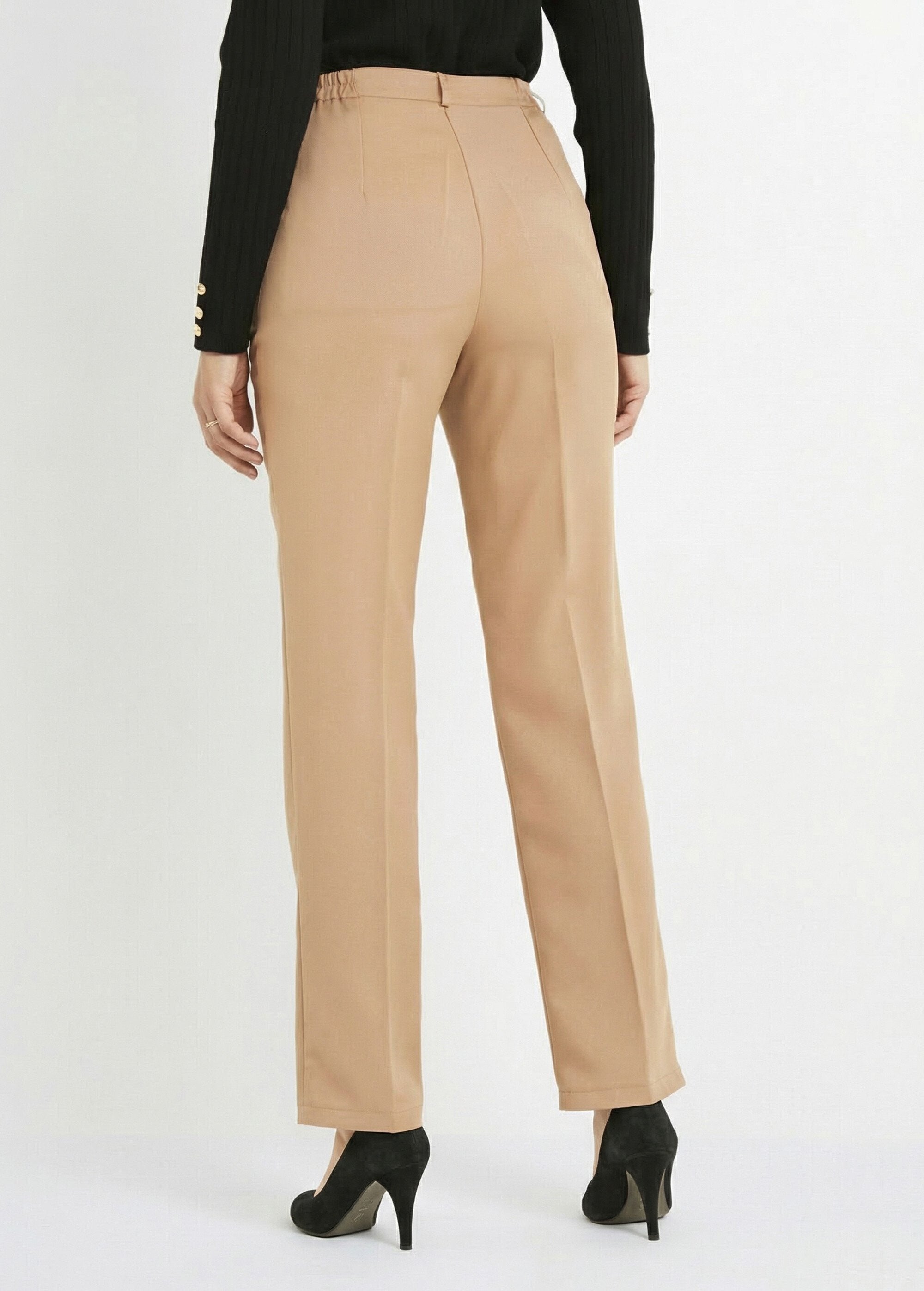 Pantaloni_tinta_unita_a_gamba_dritta_con_vita_semi-elasticizzata_Beige_DO1_slim