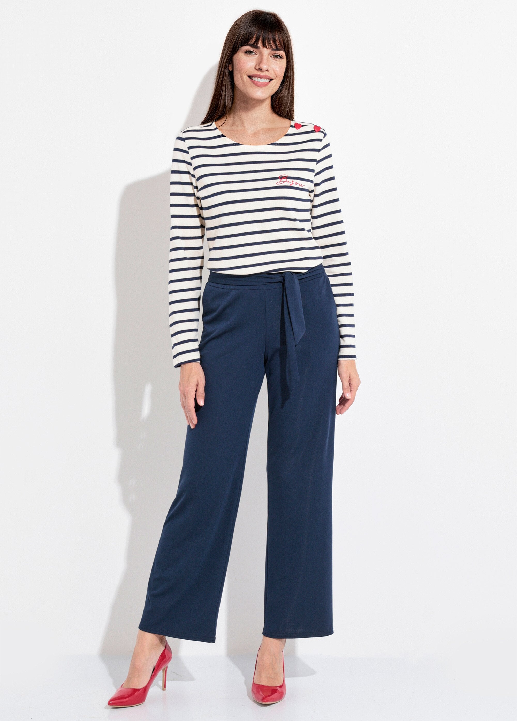 Pantaloni_fluidi_elasticizzati_con_cintura_in_vita_Marine_SF1_slim