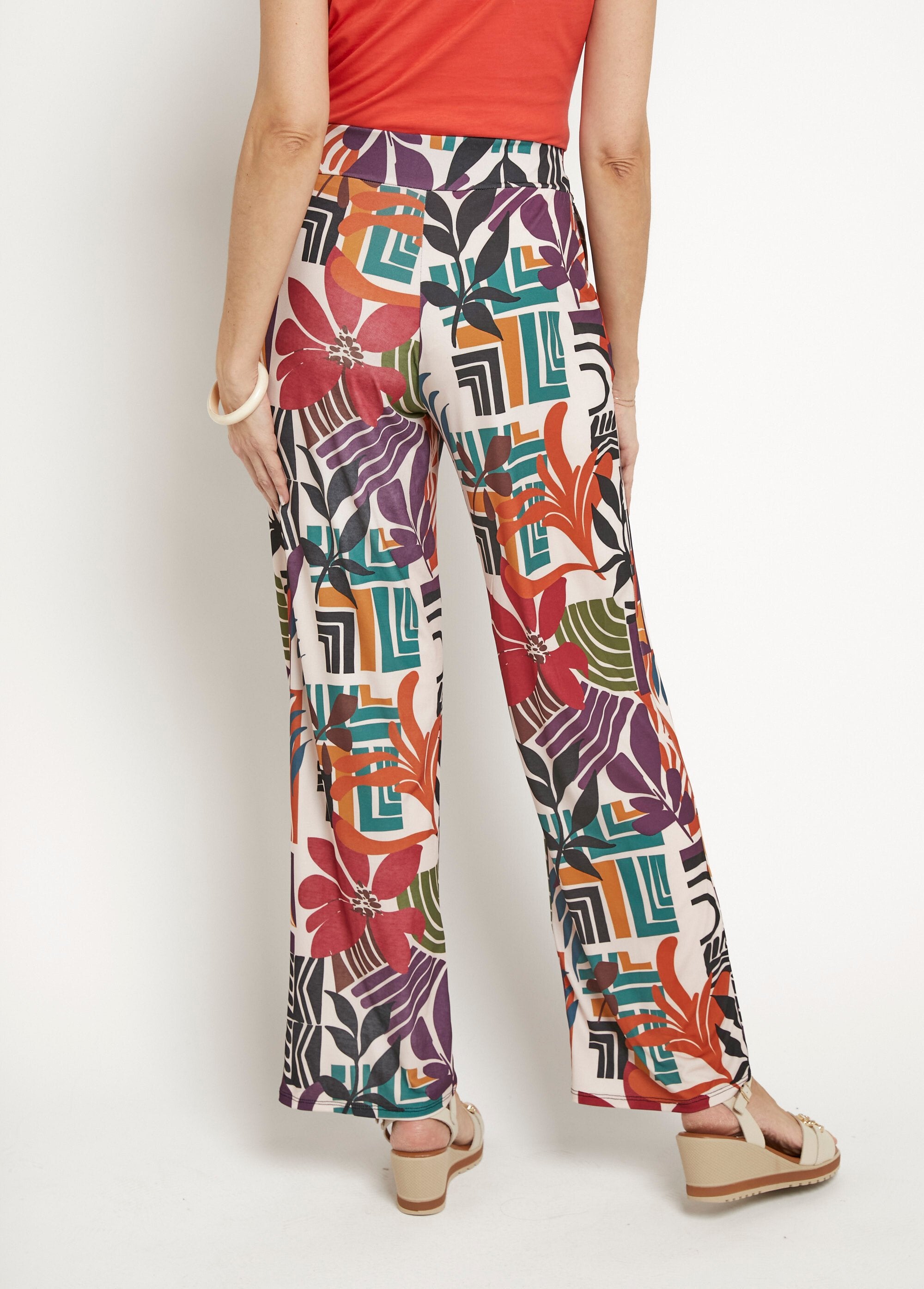 Pantaloni_elasticizzati_fluidi_con_grafica_floreale_Beige_imprime_DO1_slim