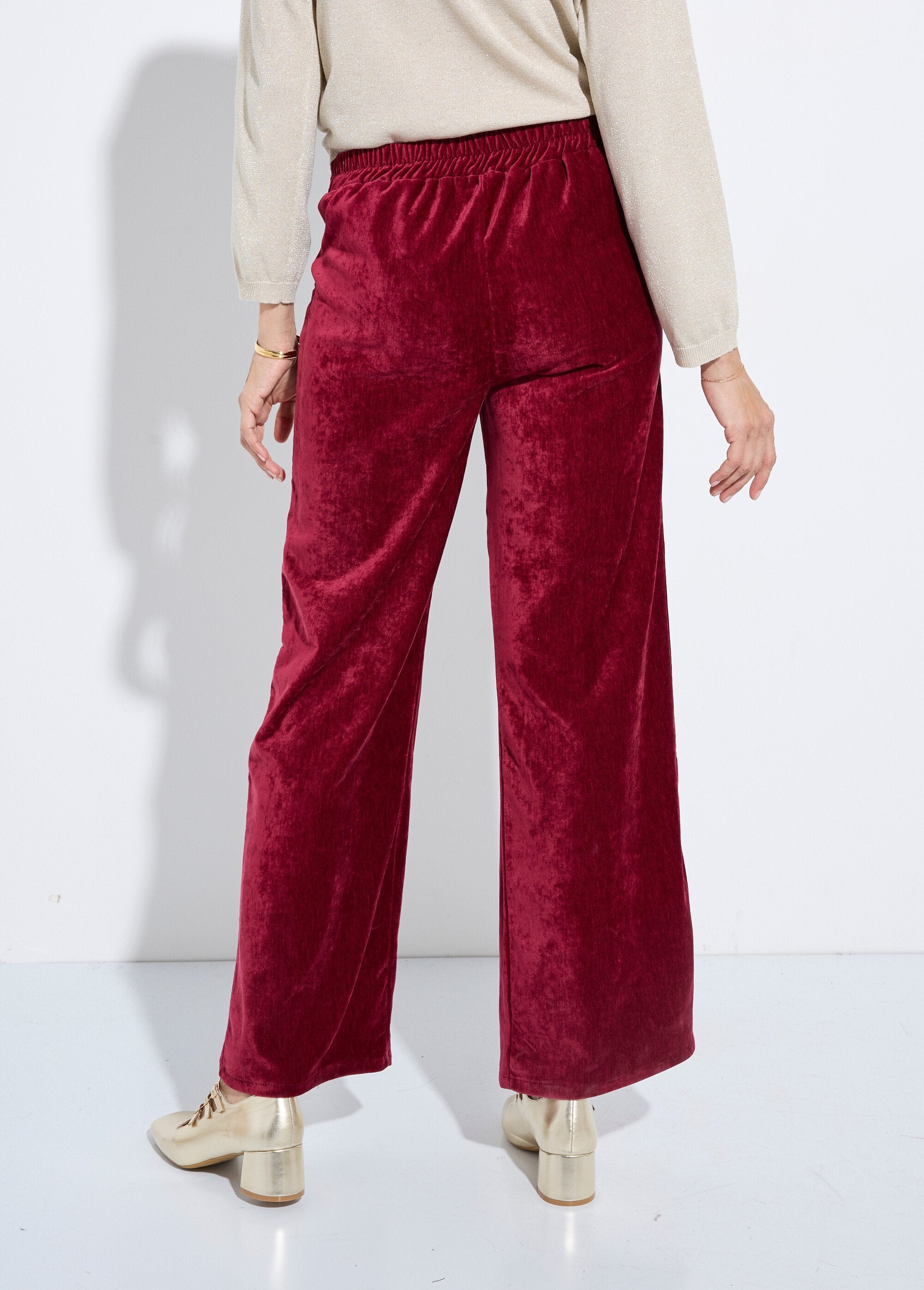Pantaloni_a_gamba_larga_in_velluto_a_coste_elasticizzato_Bordeaux_DO1_slim