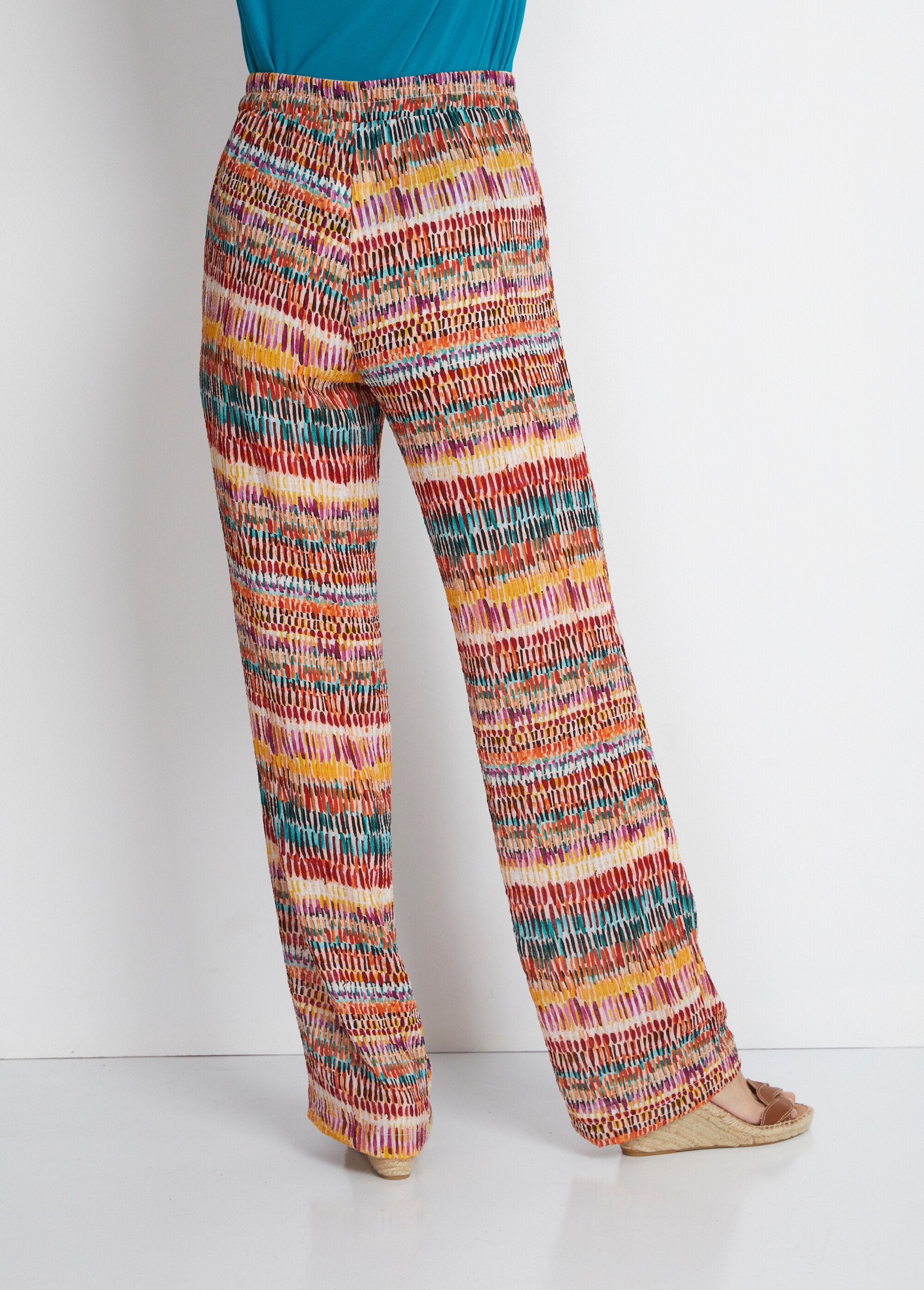 Pantaloni_a_gamba_larga_stampati_con_elastico_in_vita_Multicolore_DO1_slim