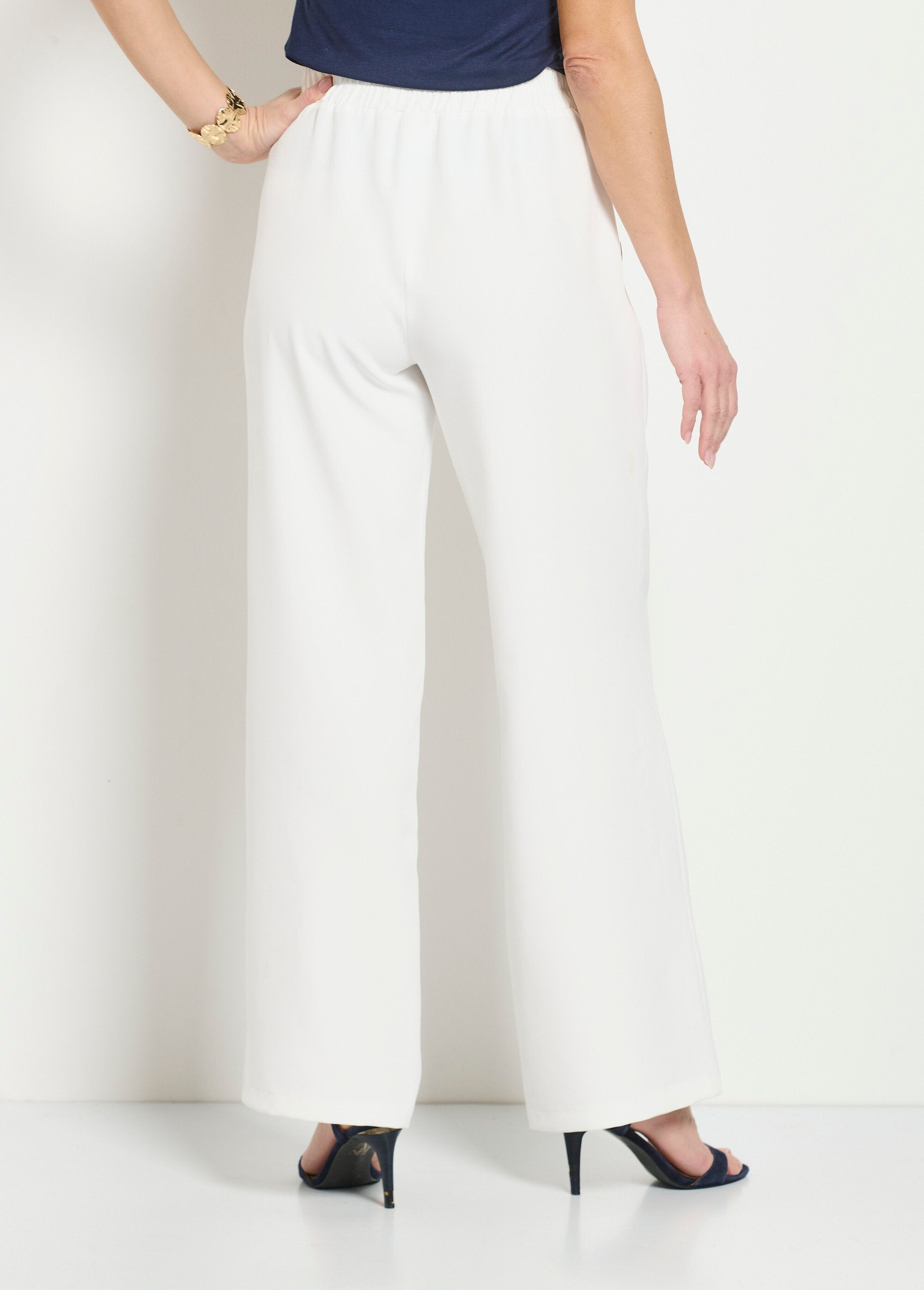Pantaloni_tinta_unita_a_gamba_larga_con_vita_semi-elasticizzata_Blanc_DO1_slim