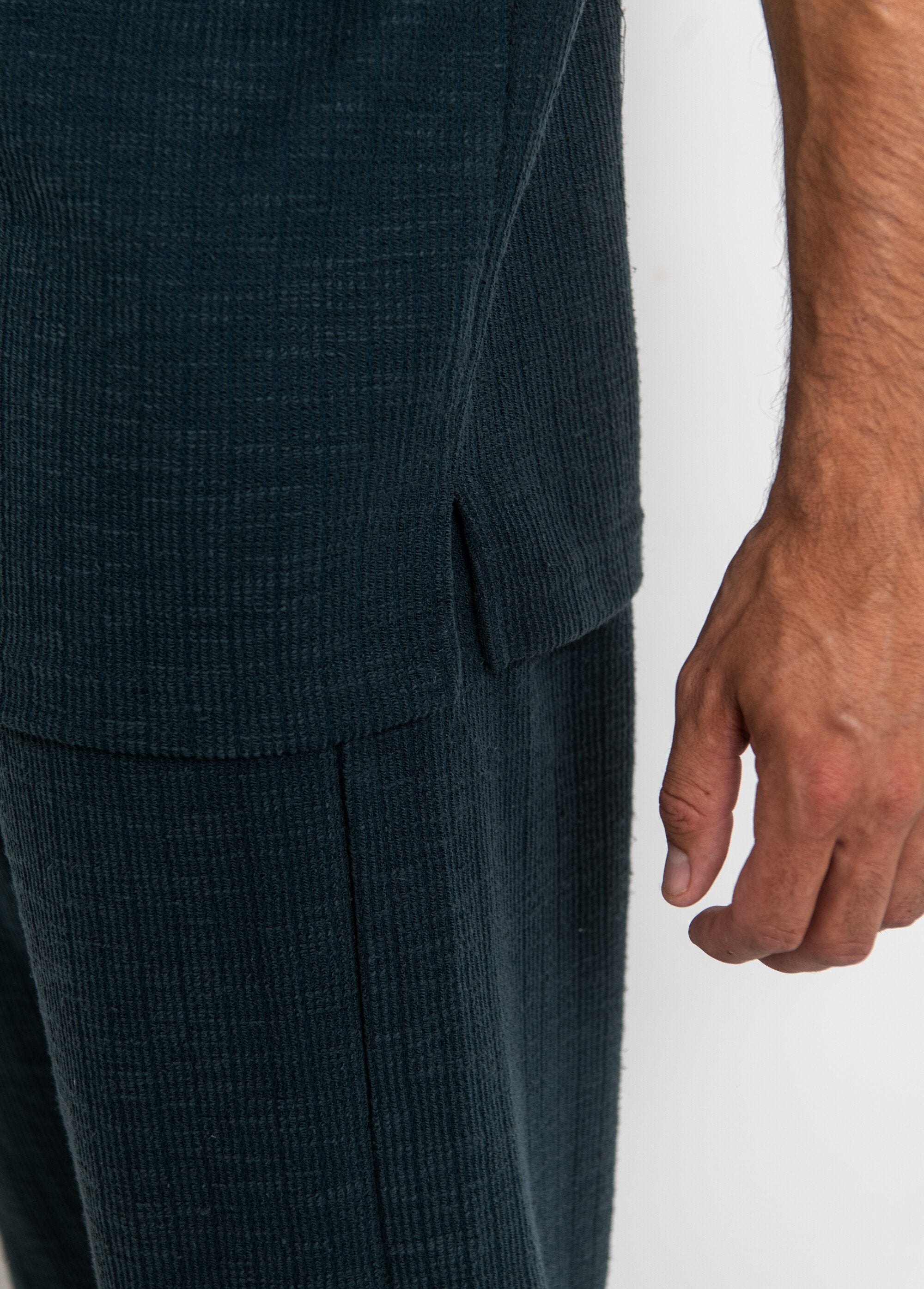 Polo_in_maglia_con_colletto_sartoriale_Bleu_DE2_slim