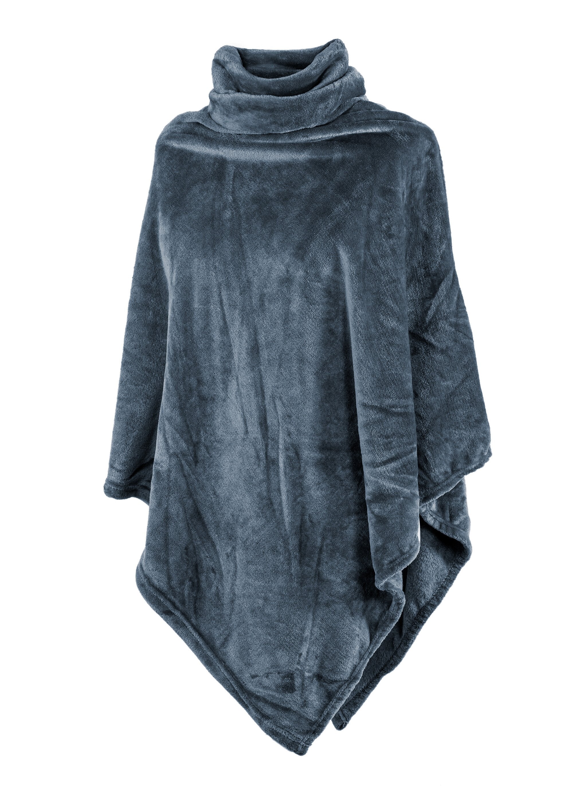 Poncho_in_pile_con_collo_alto_Bleu_AP1_slim