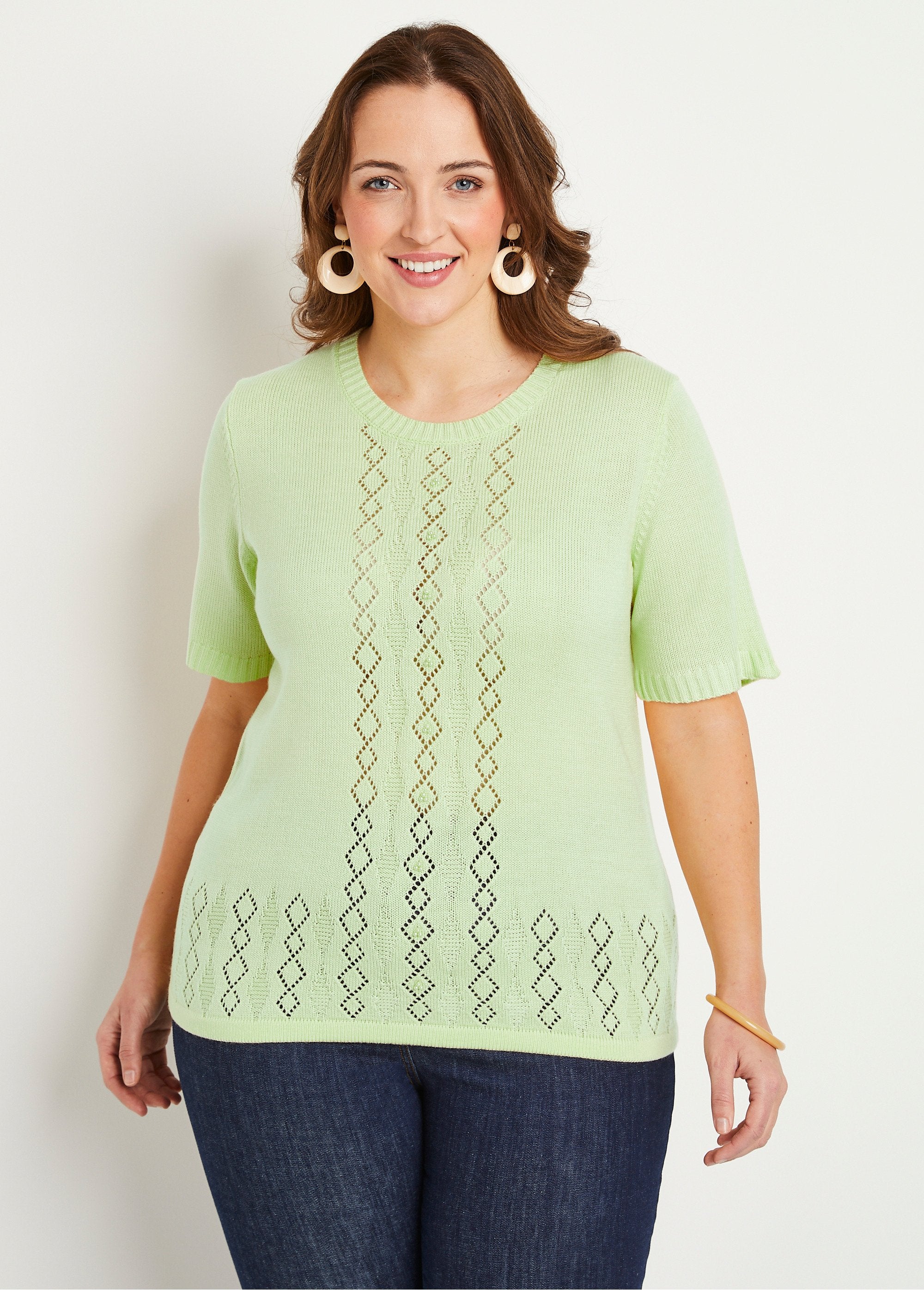 Maglia_traforata_con_perline,_maniche_corte_Vert_FA1_curvy