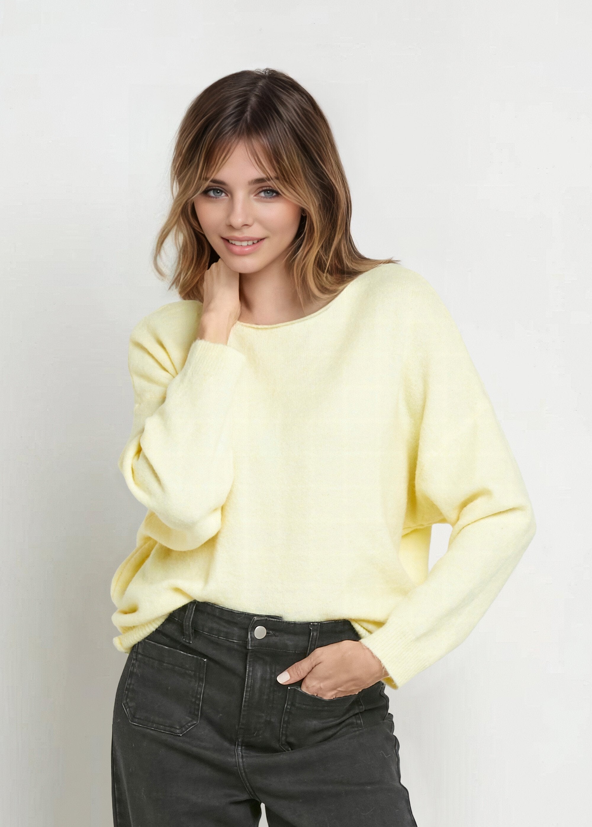 Maglione_in_lana_calda,_collo_a_barchetta_Jaune_clair_FA1_slim