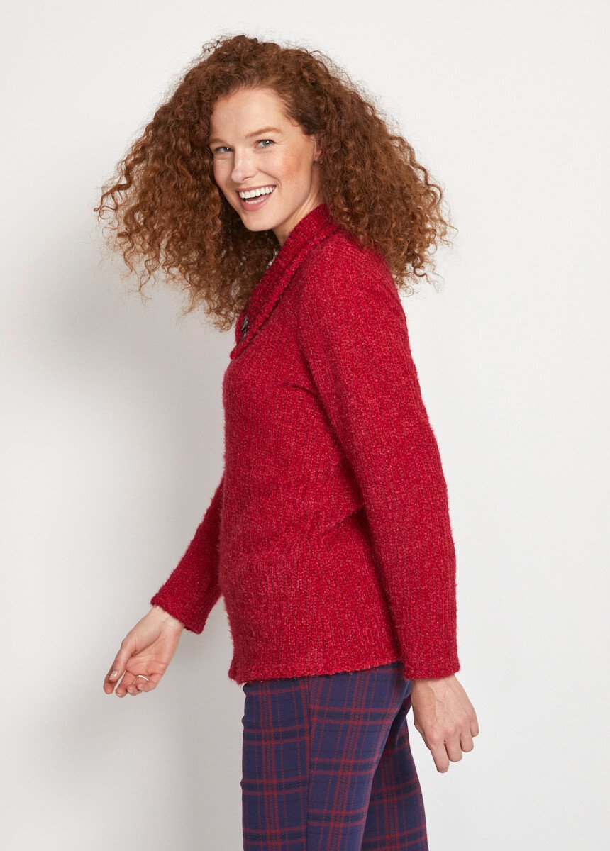 Maglione_con_scollo_a_fessura_in_maglia_di_ciniglia_Rouge_DR1_slim