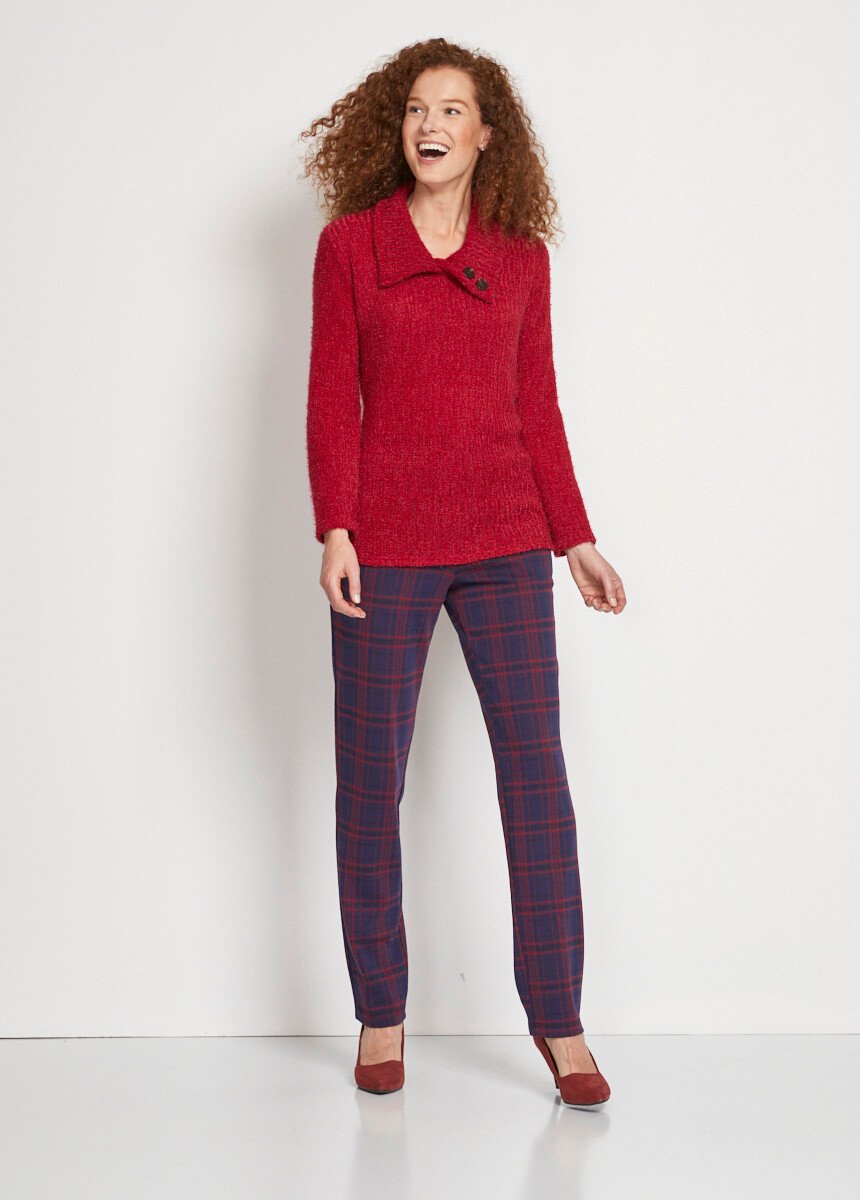 Maglione_con_scollo_a_fessura_in_maglia_di_ciniglia_Rouge_SF1_slim