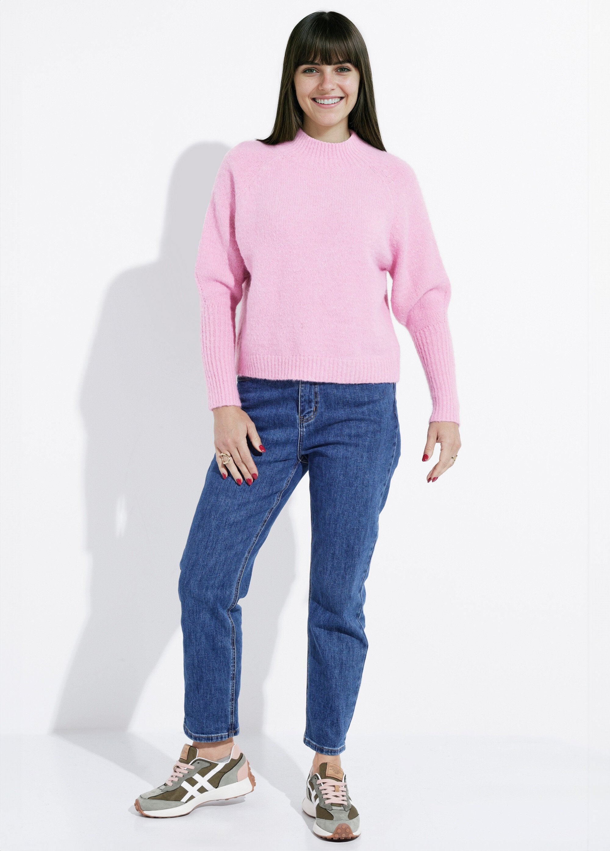 Maglia_a_collo_alto_in_maglia_lucida_Rose_SF1_slim