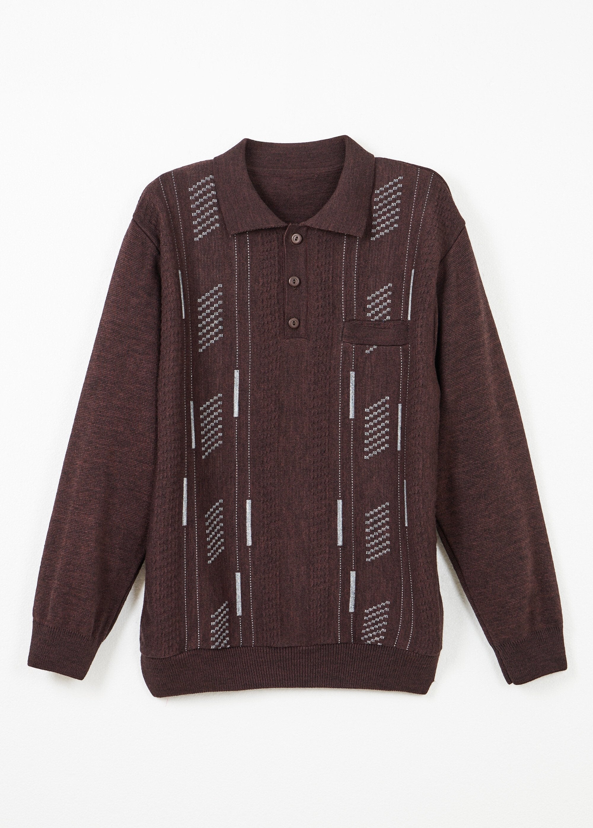 Maglione_a_maniche_lunghe_in_lana_jacquard_con_scollo_a_polo_Bordeaux_AP1_slim