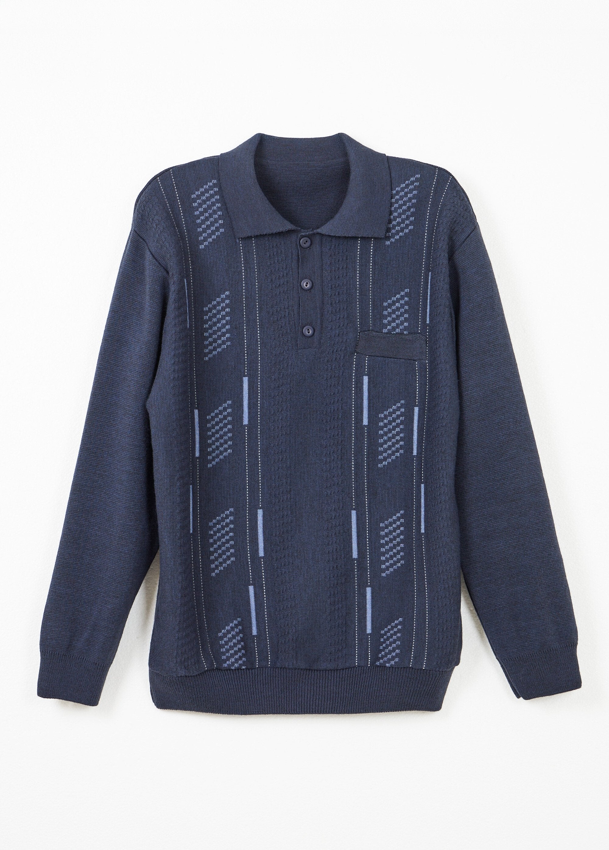 Maglione_a_maniche_lunghe_in_lana_jacquard_con_scollo_a_polo_Marine_AP1_slim