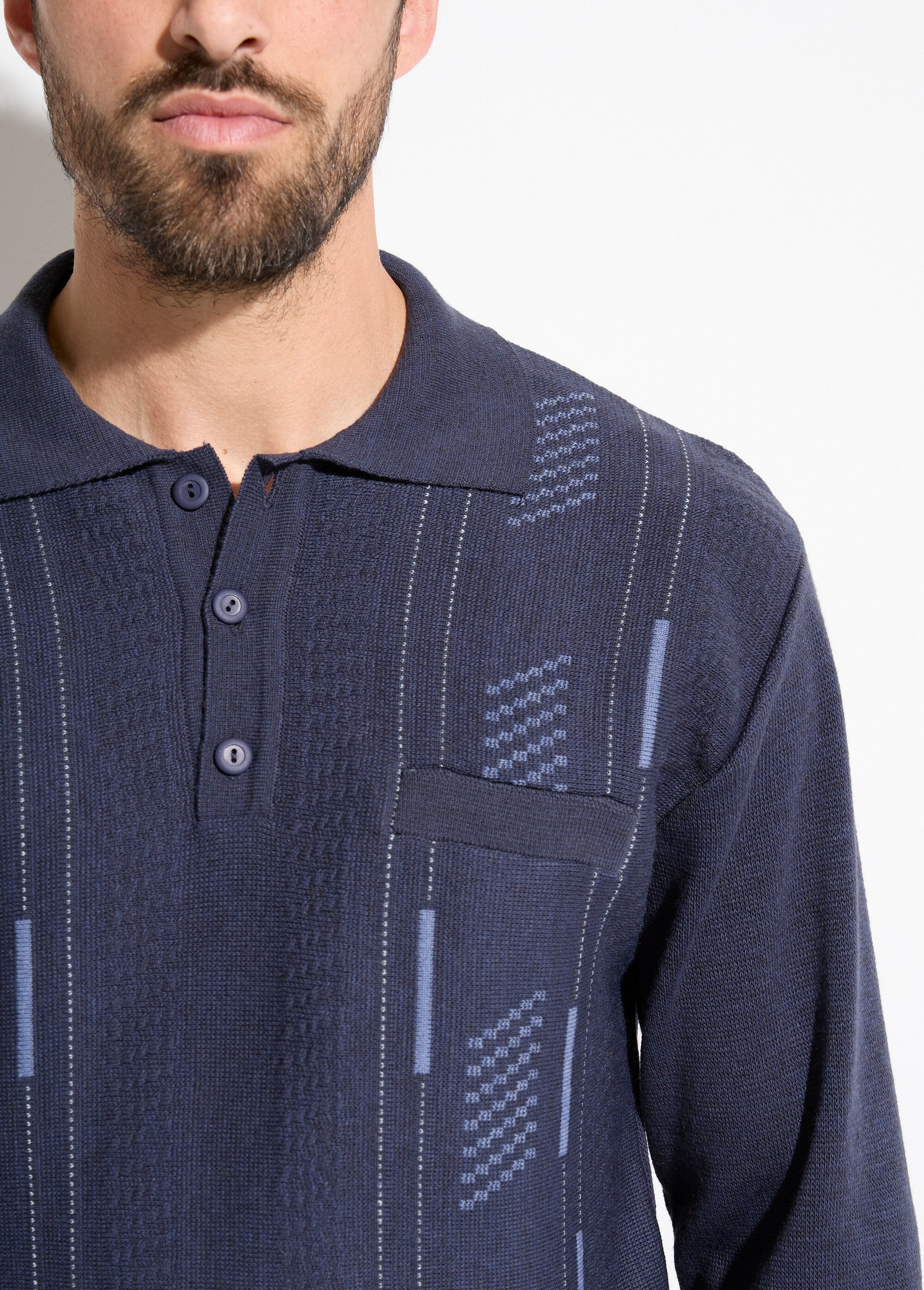 Maglione_a_maniche_lunghe_in_lana_jacquard_con_scollo_a_polo_Marine_DE1_slim
