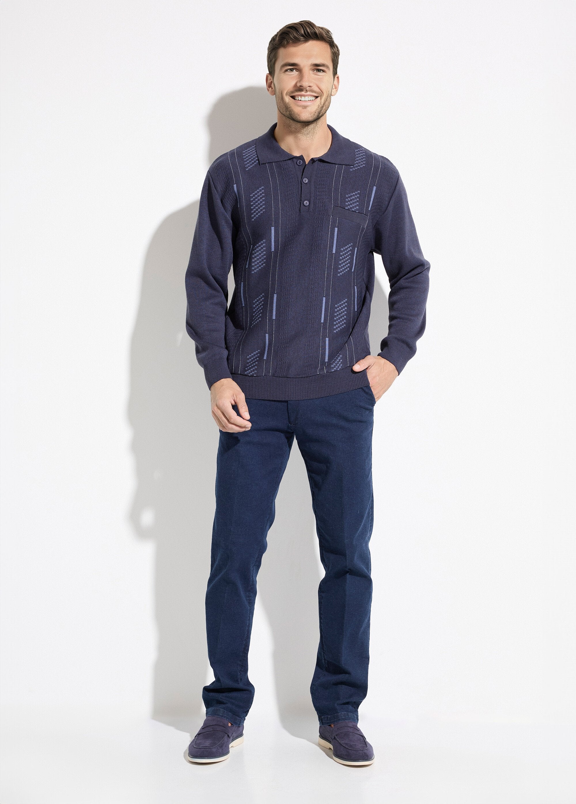 Maglione_a_maniche_lunghe_in_lana_jacquard_con_scollo_a_polo_Marine_SF1_slim