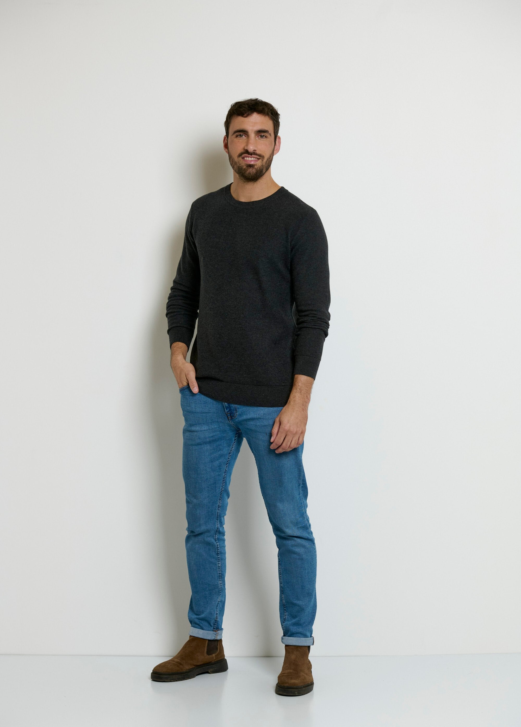 Maglia_girocollo_in_piqué_fantasia_Gris_SF1_slim