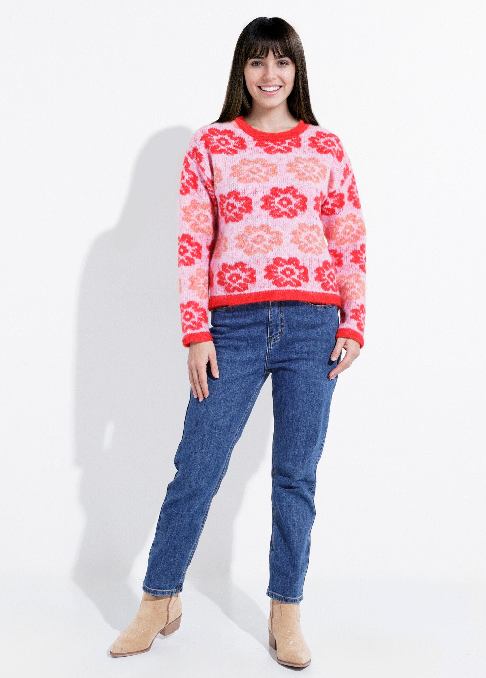 Maglia_corta_a_fiori_Rose_et_rouge_SF1_slim