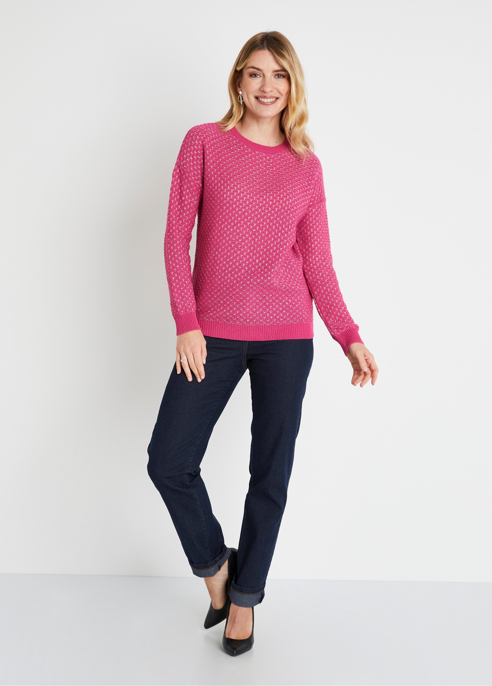 Maglia_a_girocollo_in_morbido_misto_cotone_Fuchsia_SF1_slim