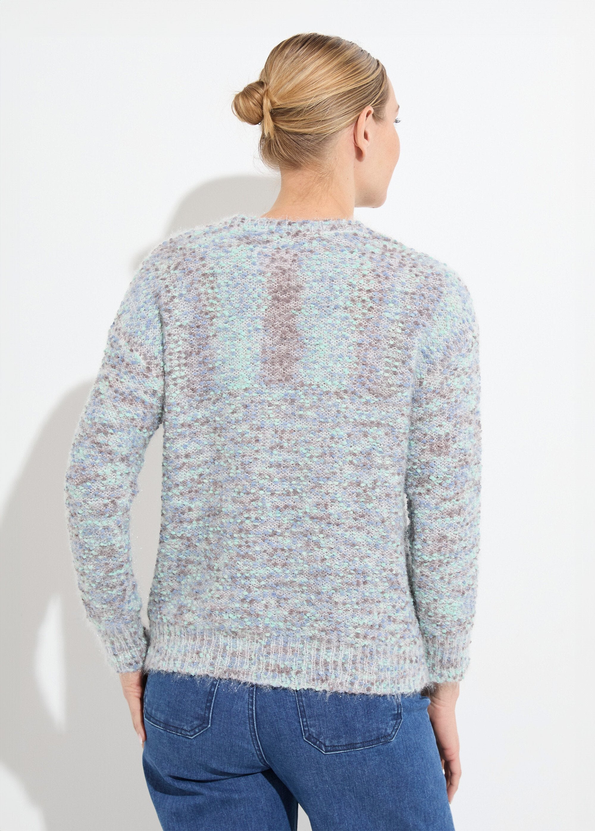 Morbido_maglione_a_girocollo_in_maglia_a_palline_multicolore_Chine_bleu_DO1_slim