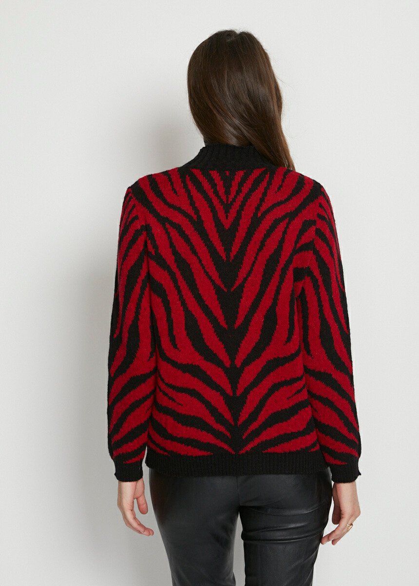 Maglione_jacquard_zebrato_con_collo_alto_Rouge_et_noir_DO1_slim