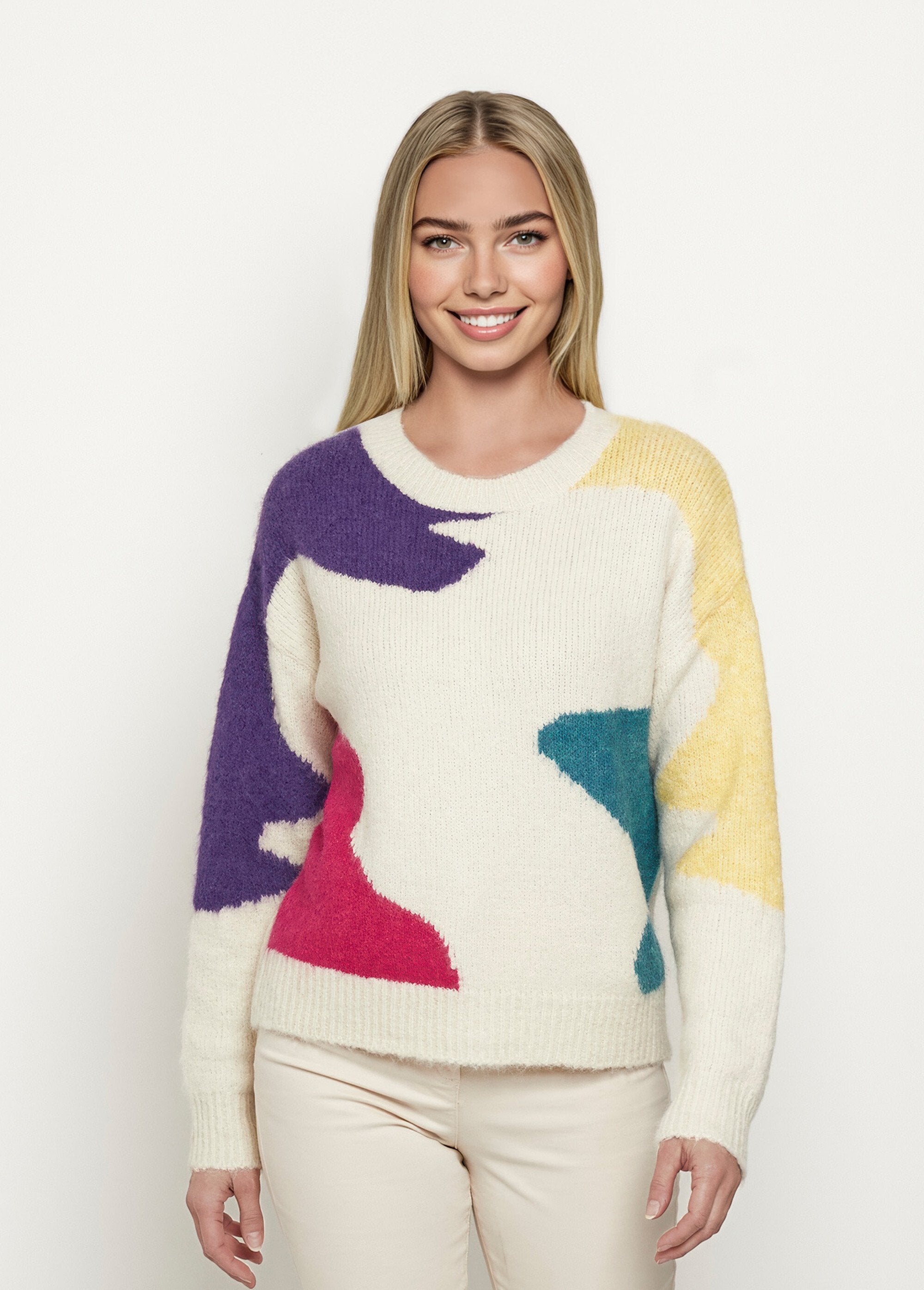 Maglione_di_lana_calda_con_motivi_fantasia_Ecru_et_violet_FA1_slim