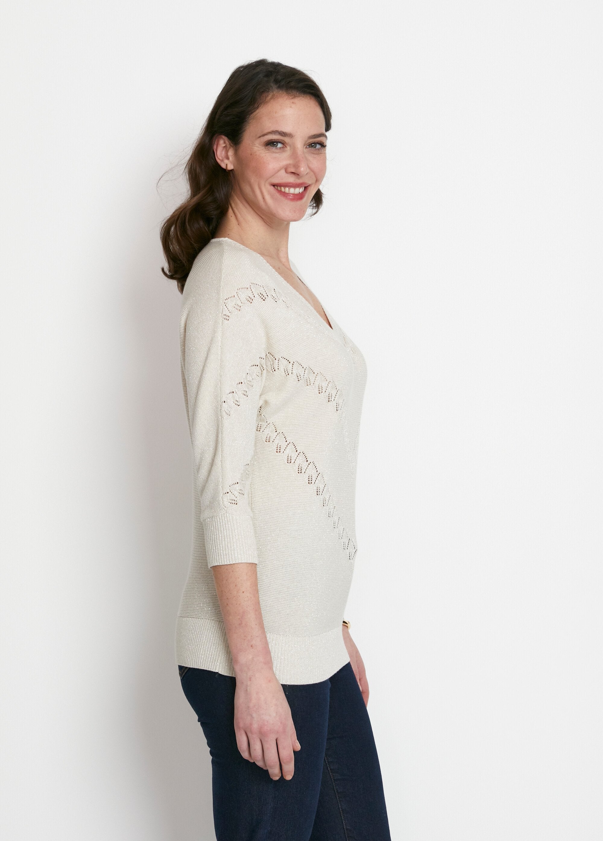 Maglia_traforata_lucida_Beige_DR1_slim