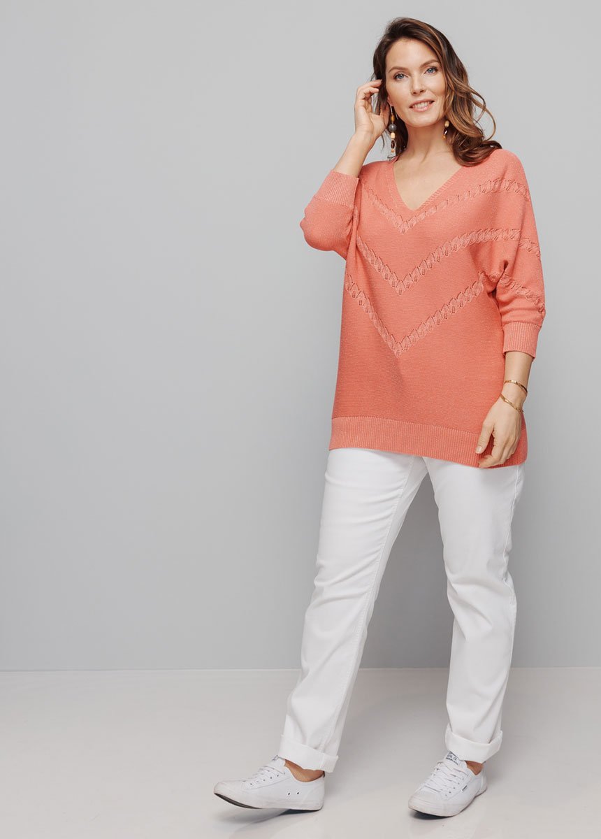 Maglia_traforata_lucida_Corail_SF1_slim