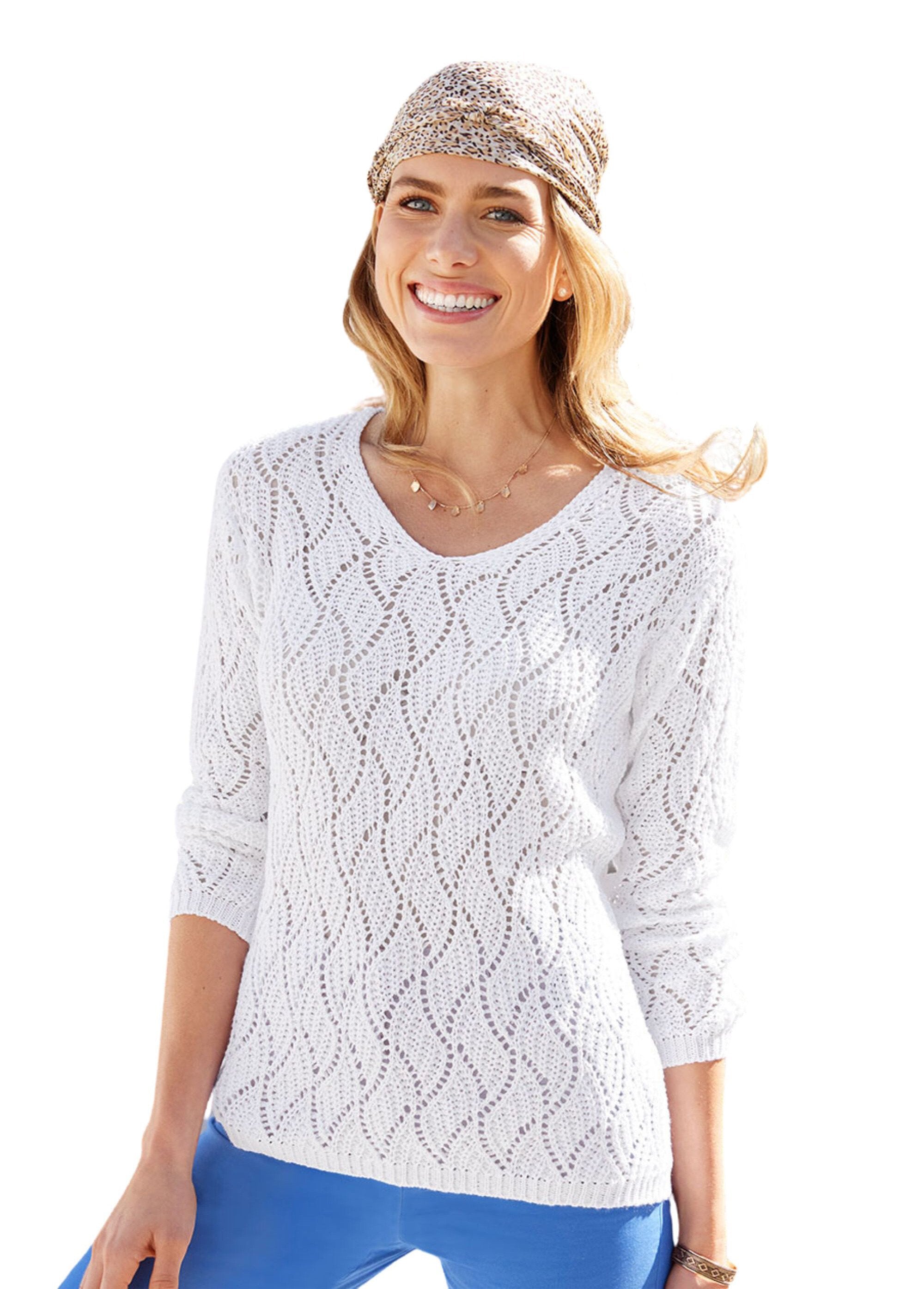 Maglia_traforata_con_scollo_a_V_Blanc_FA1_slim