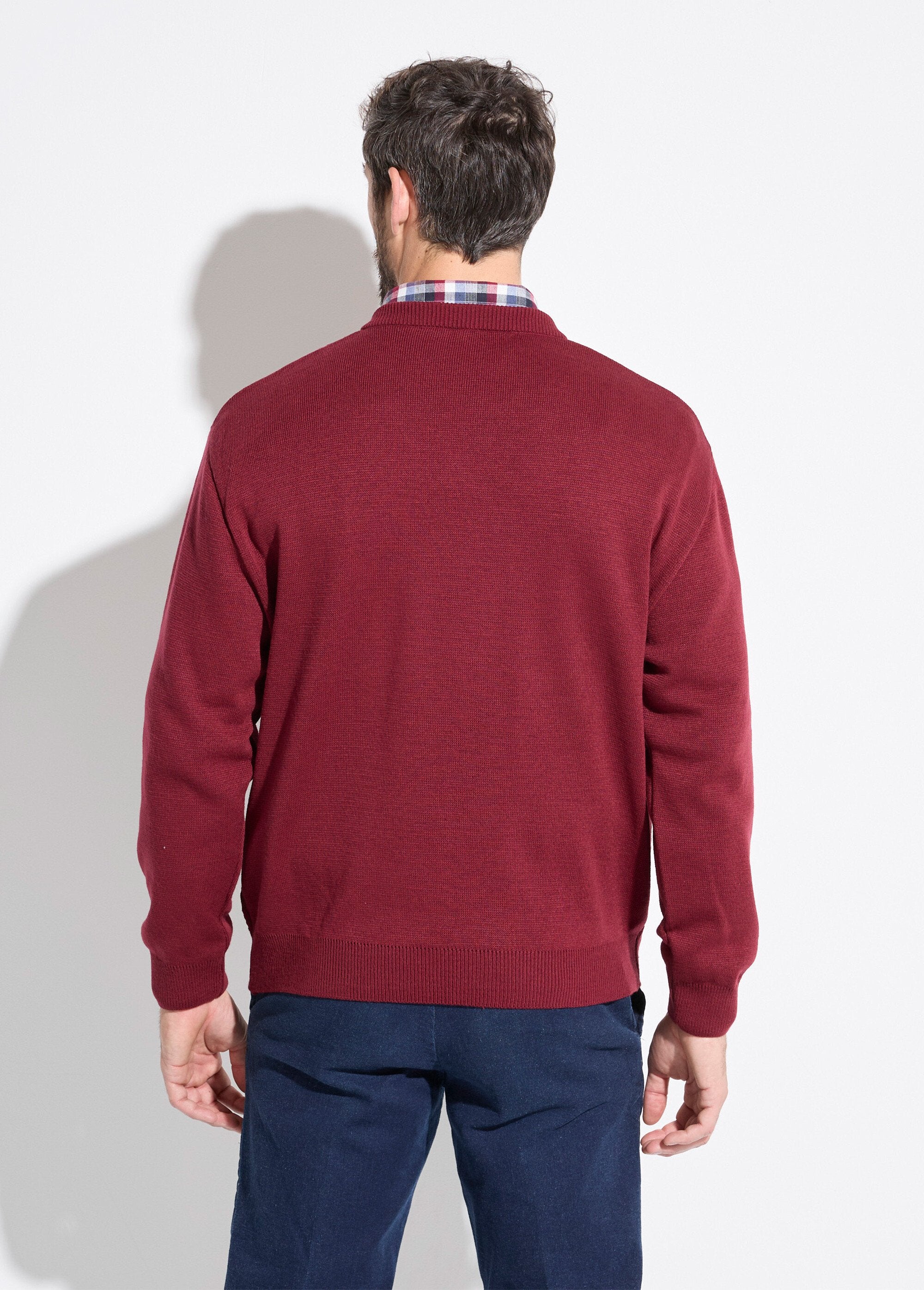 Maglia_in_lana_con_scollo_a_V_e_maniche_lunghe_Bordeaux_DO1_slim