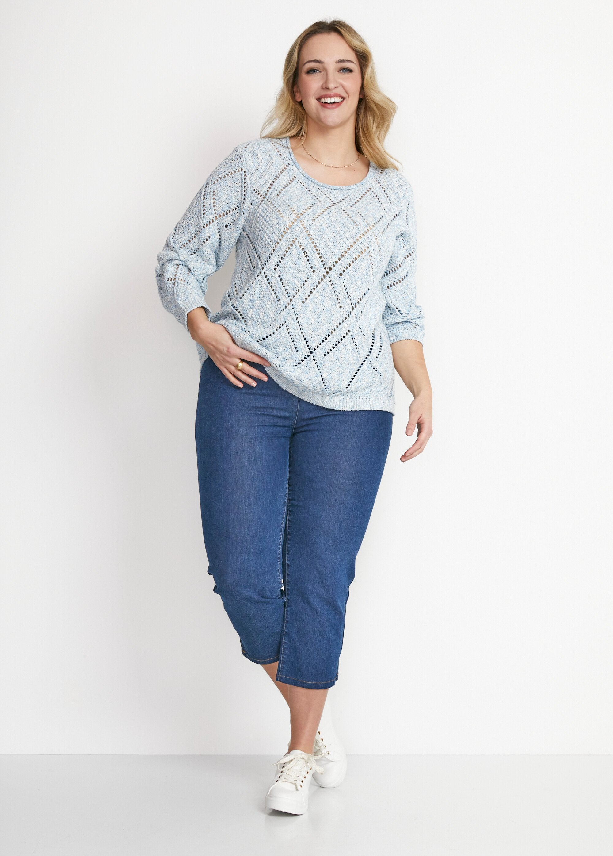 Maglia_traforata_modellata_Bleu_SF1_curvy