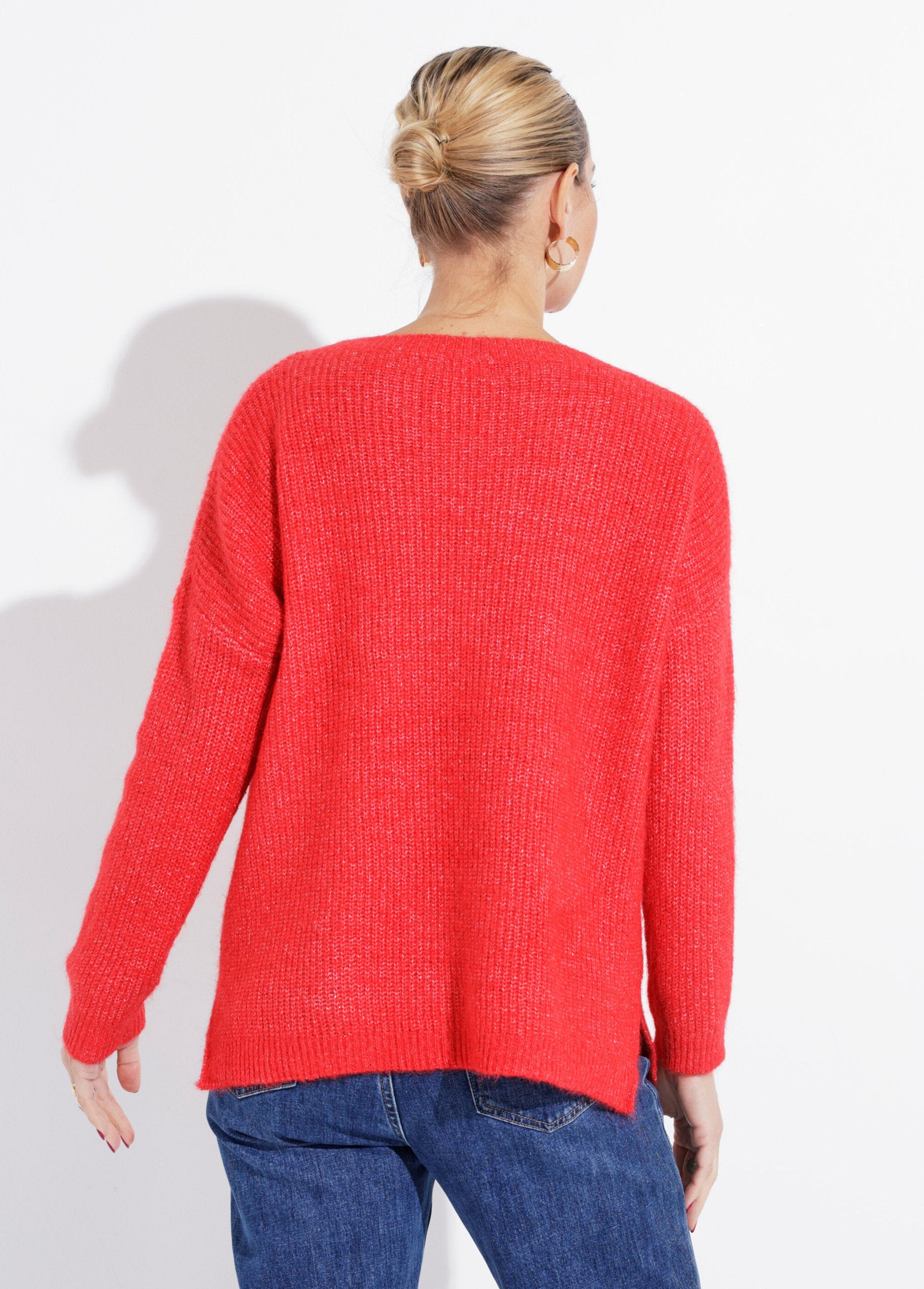 Maglia_con_scollo_a_barchetta_in_maglia_di_gommapiuma_Rouge_DO1_slim